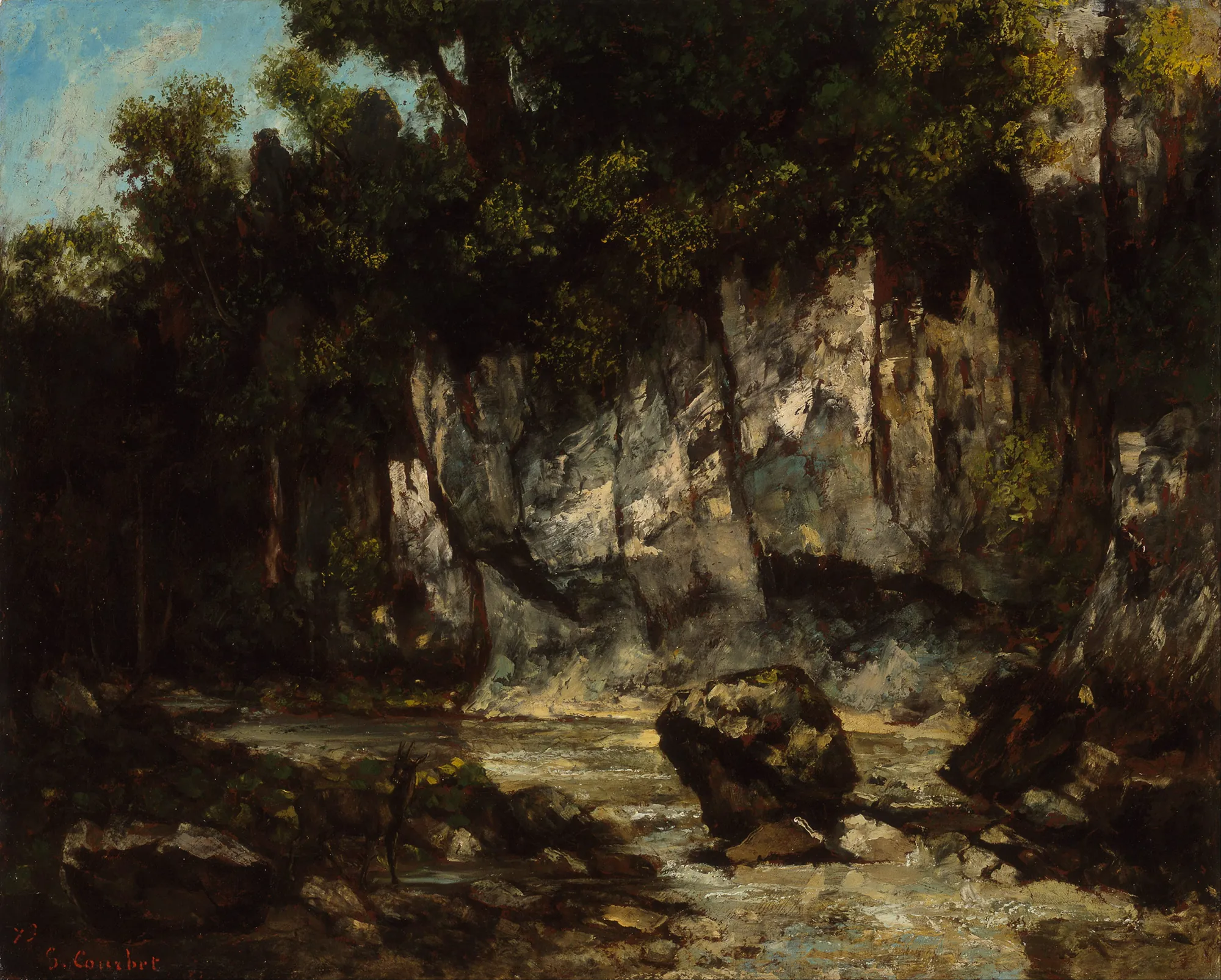 Landscape with a Stag