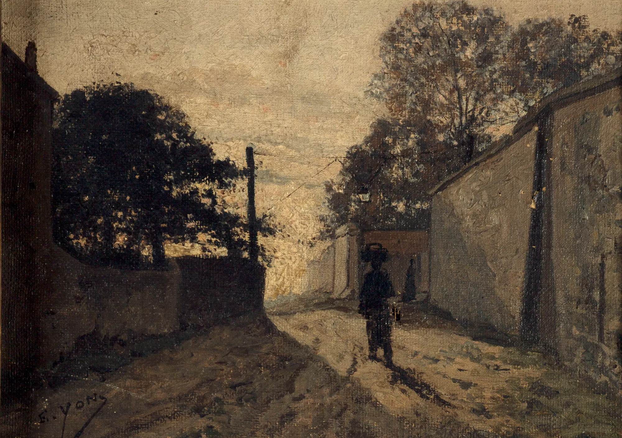 La Rue Saint-Vincent à Montmartre