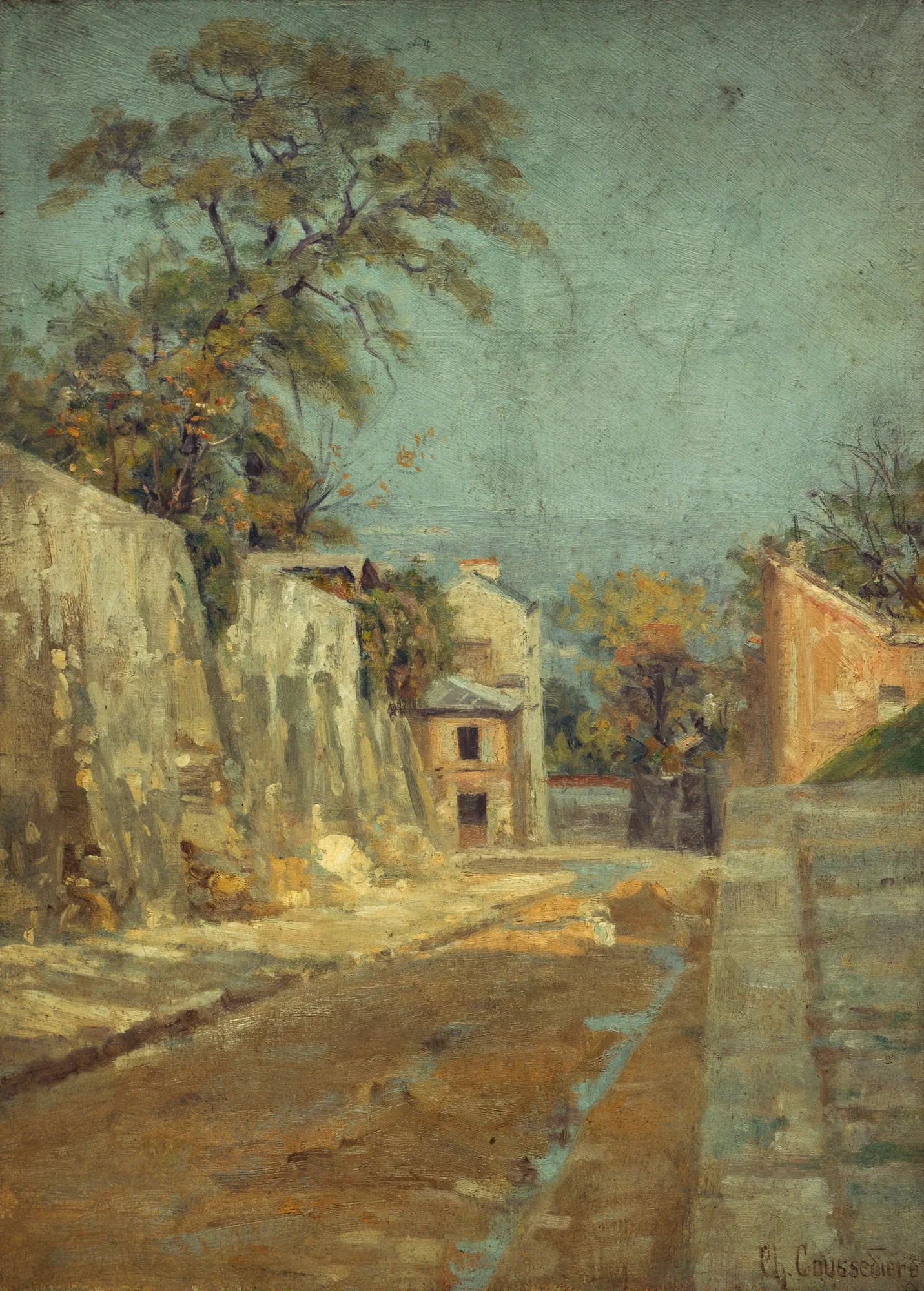 La Rue des Saules à Montmartre