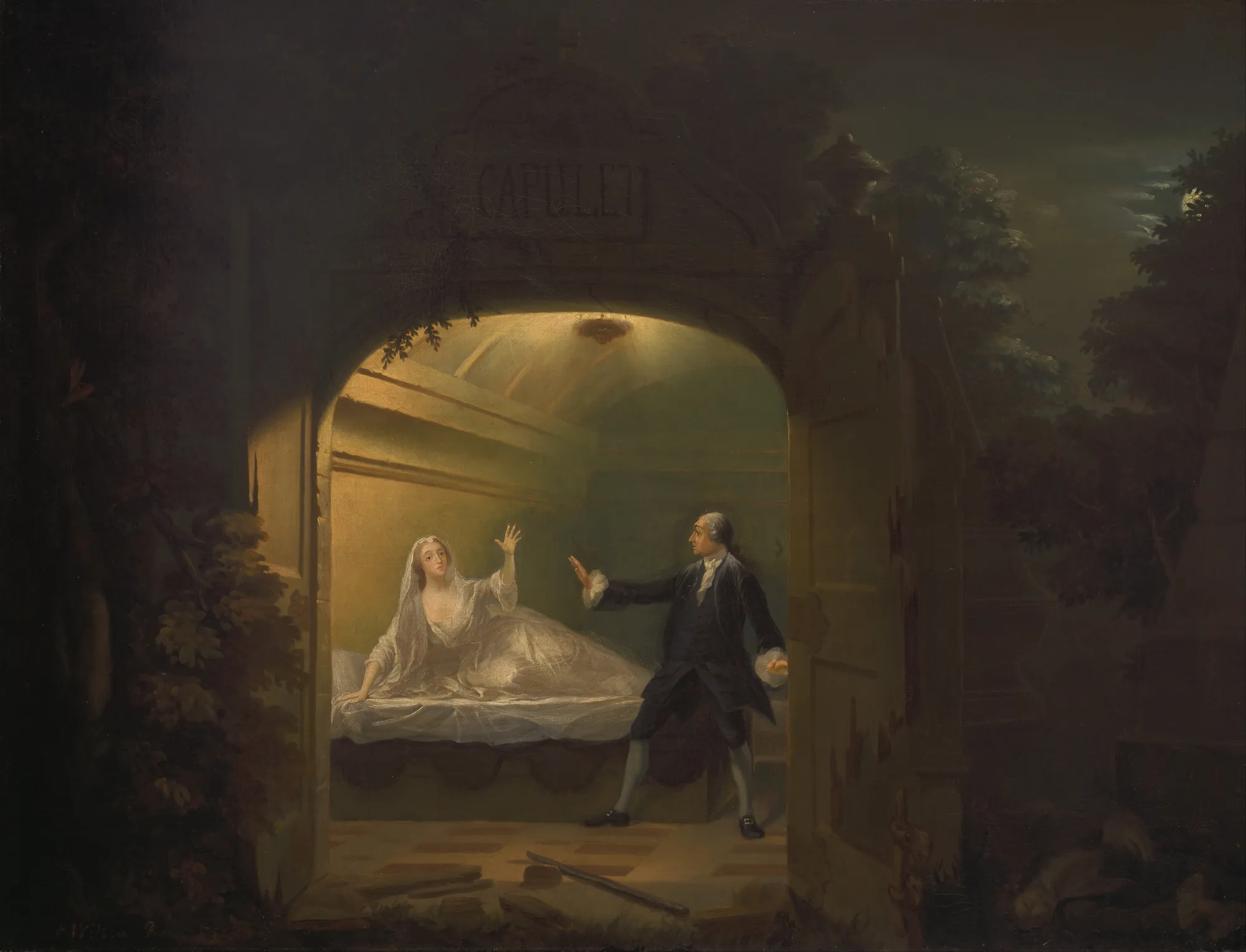 David Garrick and George Anne Bellamy in Romeo and Juliet