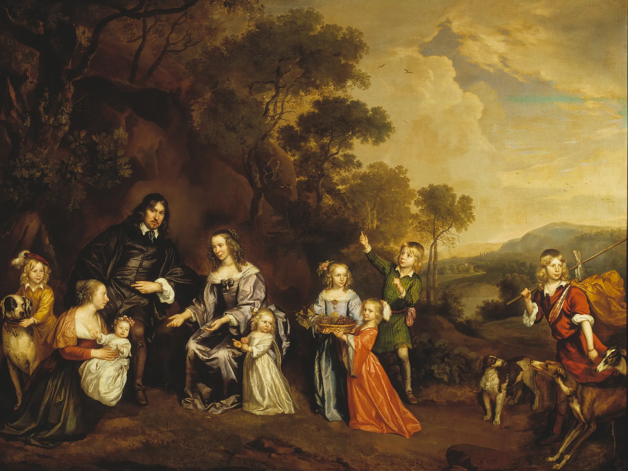 Portrait of the Family of Willem van der Does