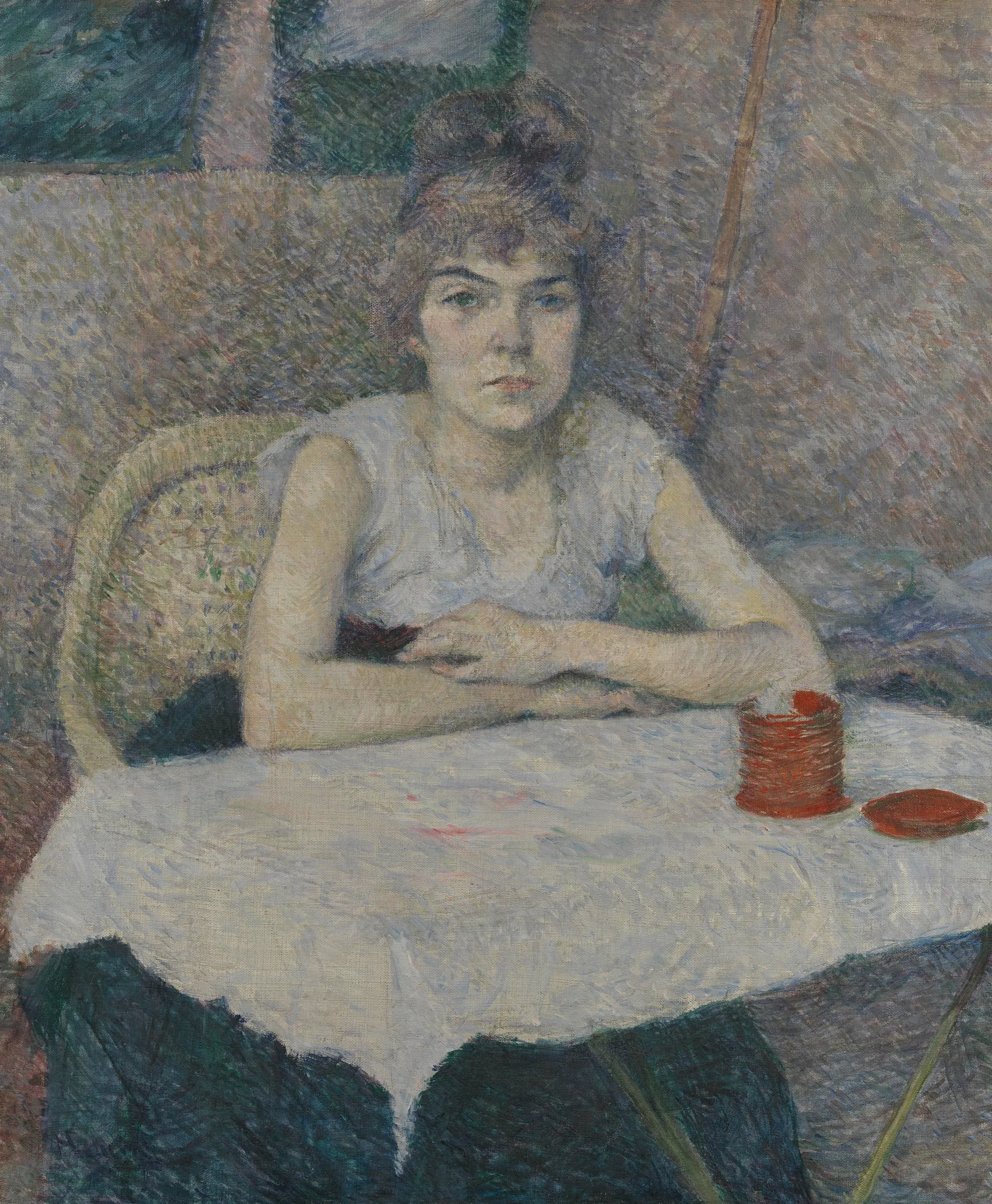 Young Woman at a Table (Poudre de riz)