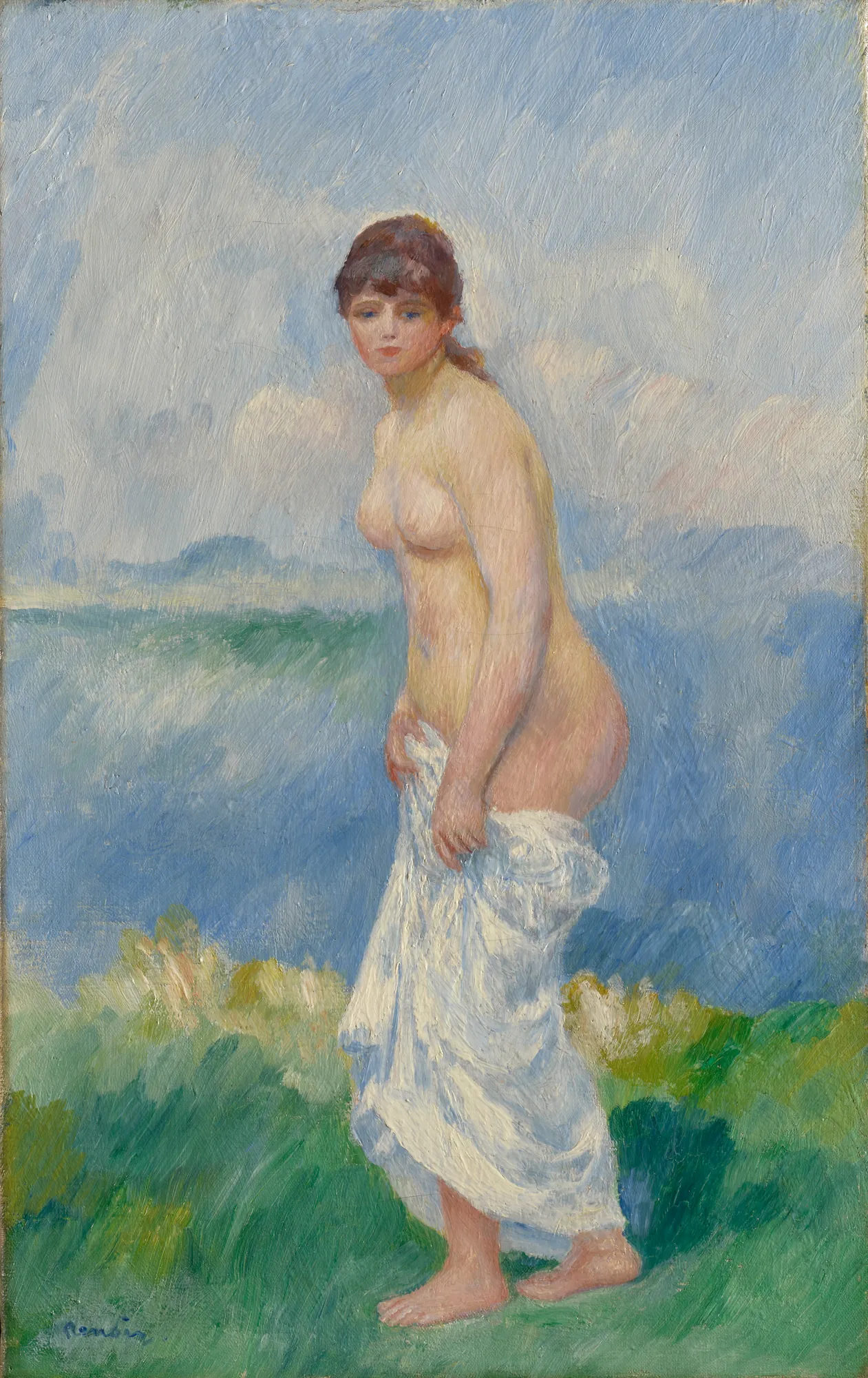 Standing Bather