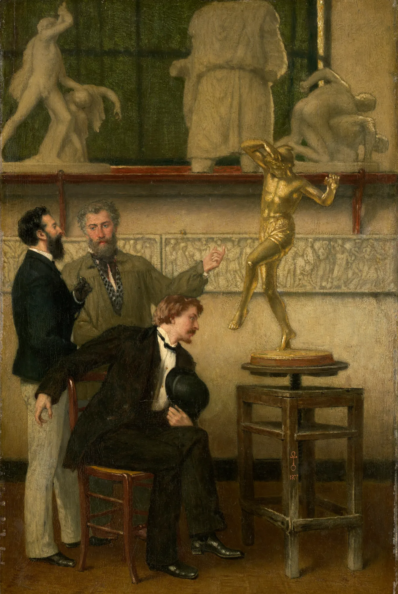 Artist in His Studio