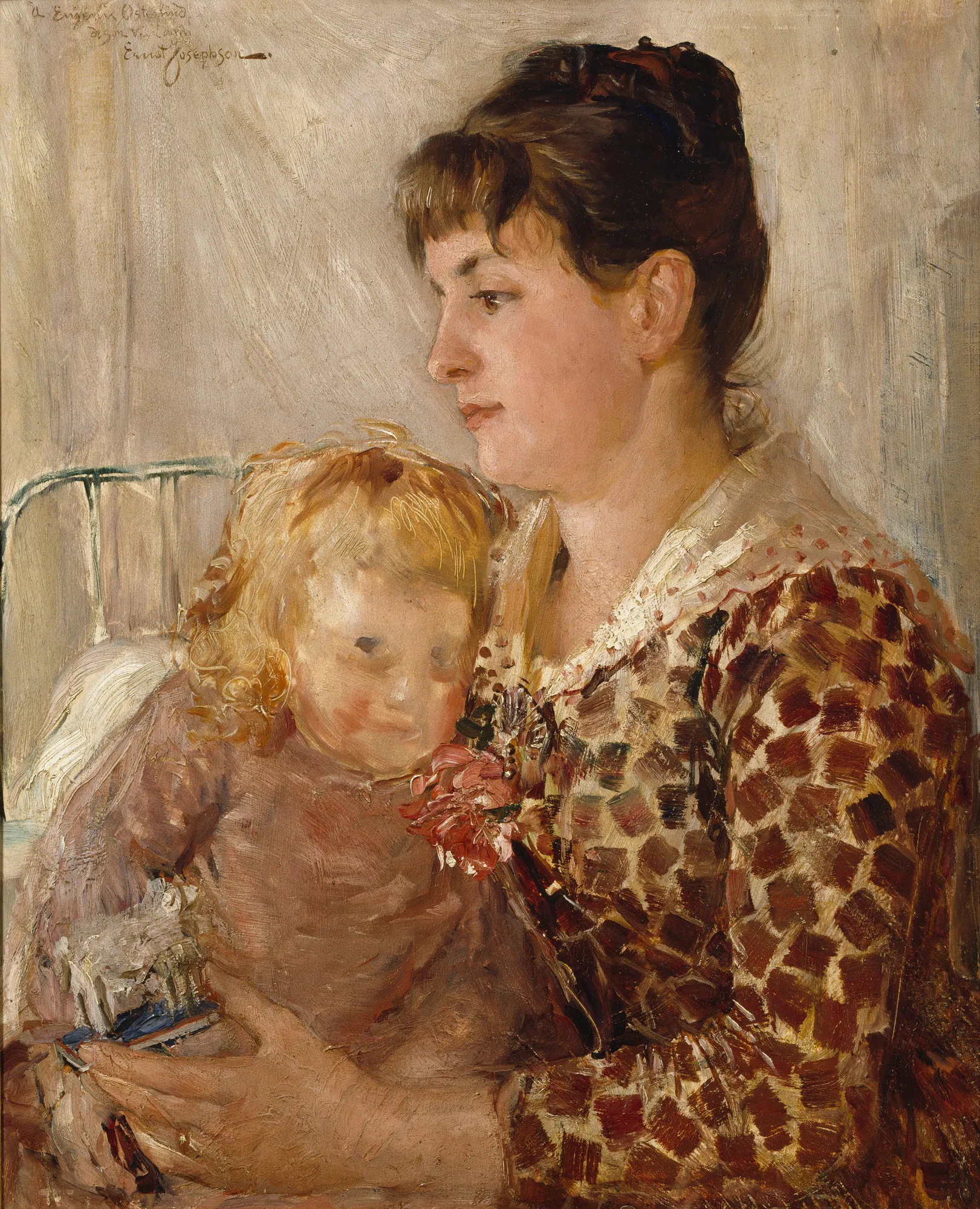 Mother and Child (The Wife and Daughter of Allan Österlind)
