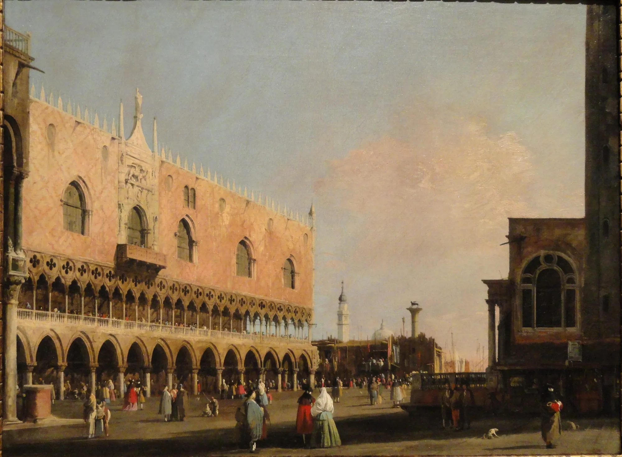 View of the Piazzetta San Marco Looking South