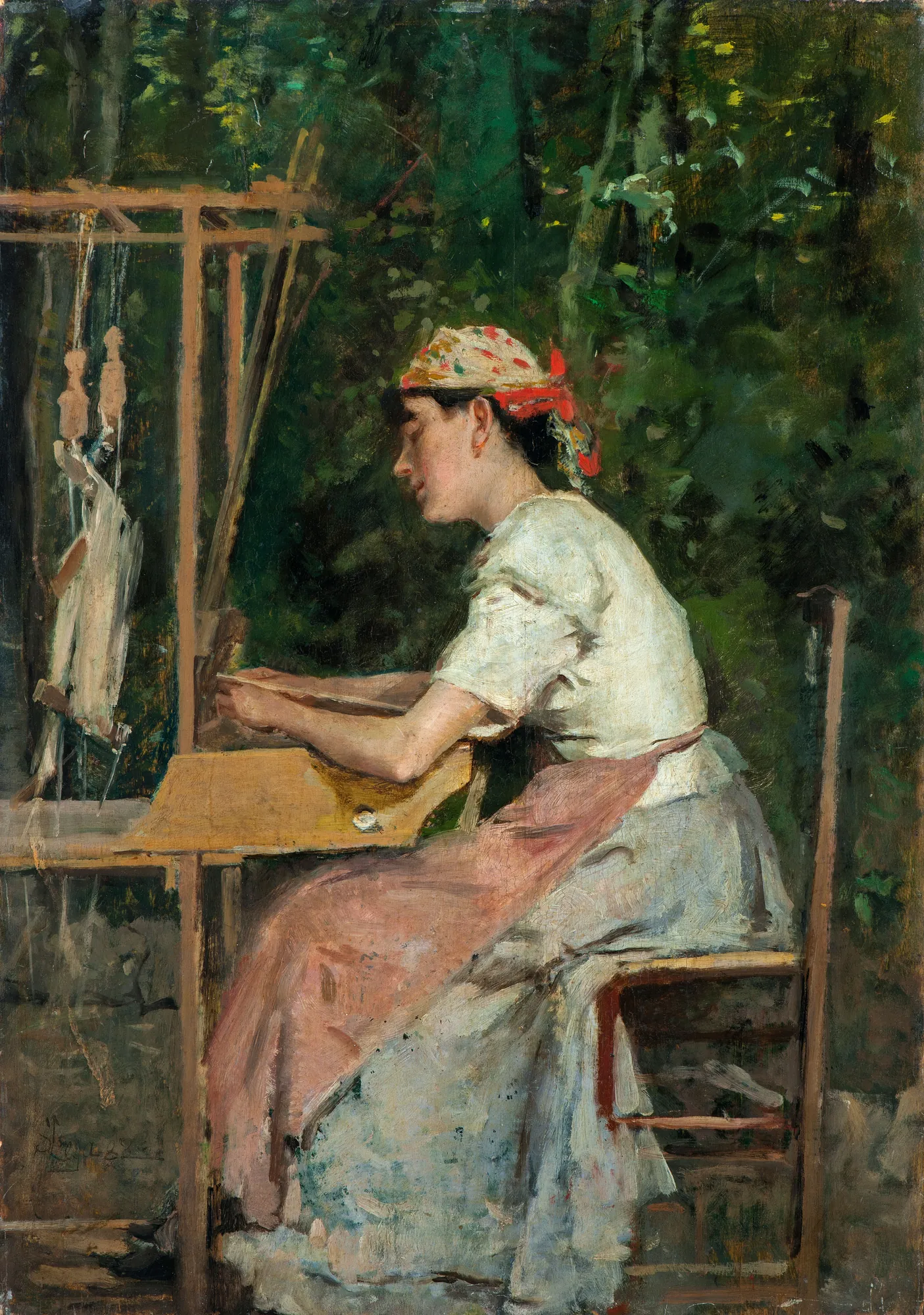 At the Loom