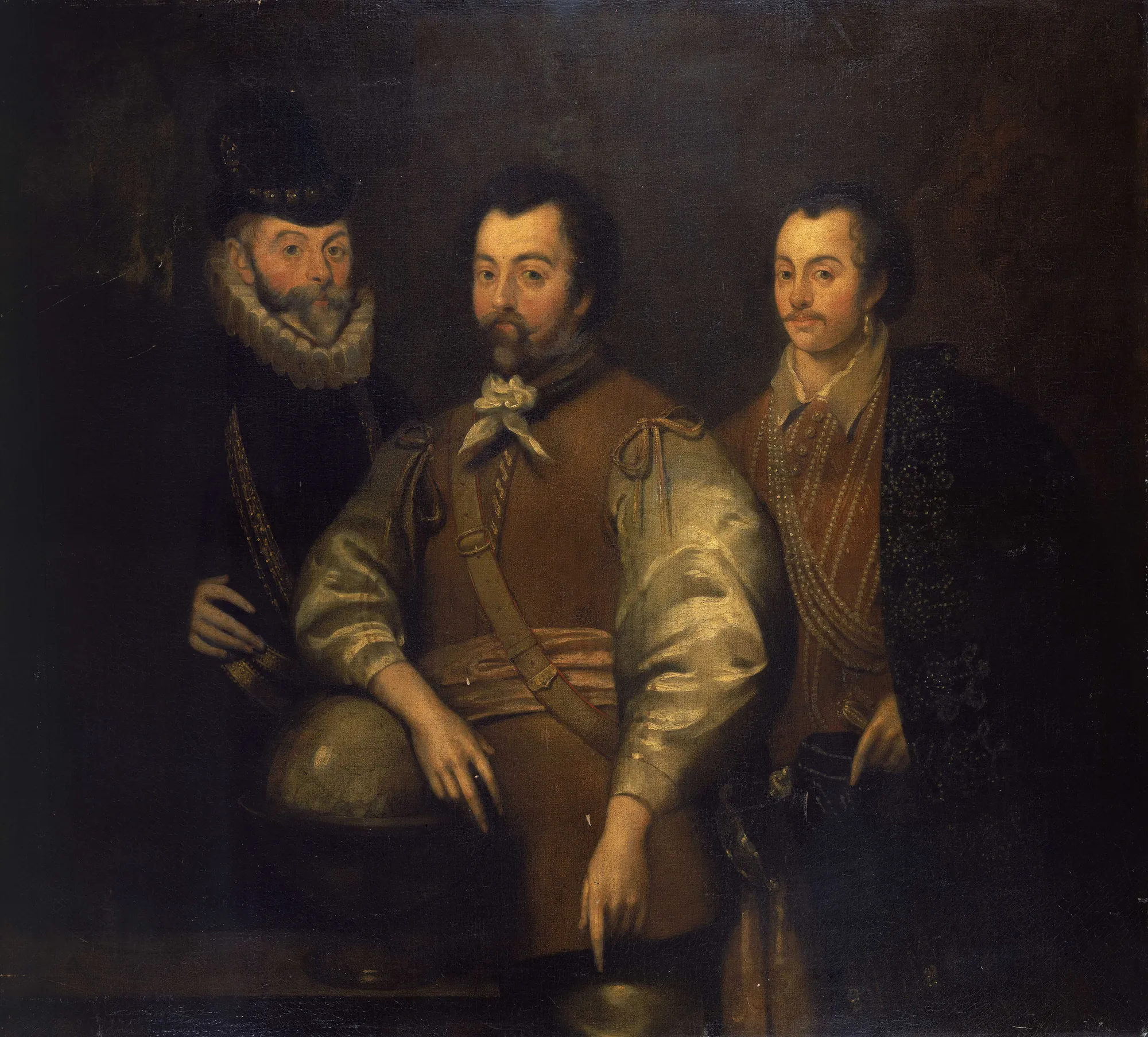 Thomas Cavendish, Sir Francis Drake, and Sir John Hawkins