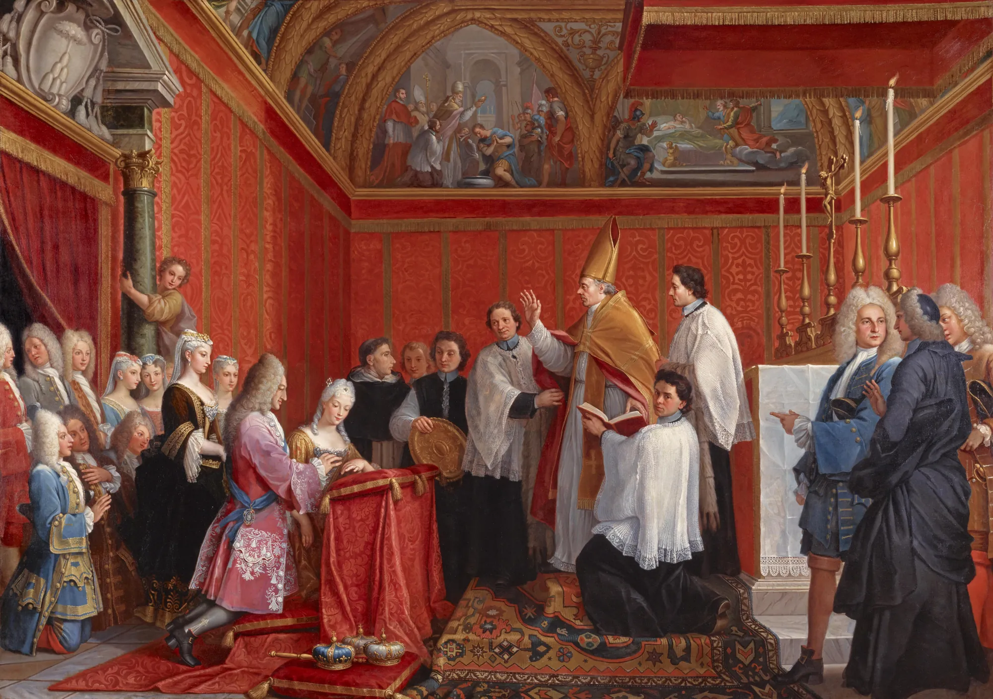The Marriage of Prince James Francis Edward Stuart and Princess Maria Clementina Sobieska