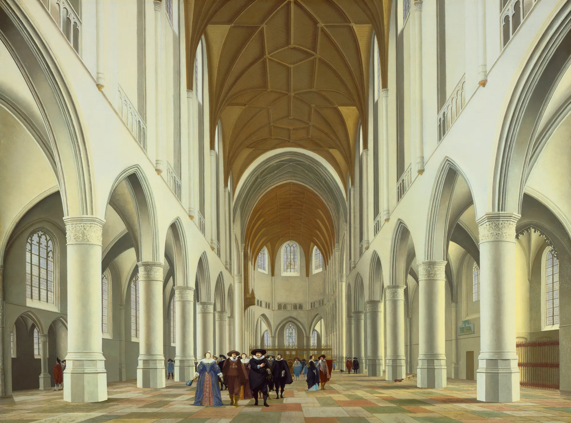 Interior of Saint Bavo, Haarlem