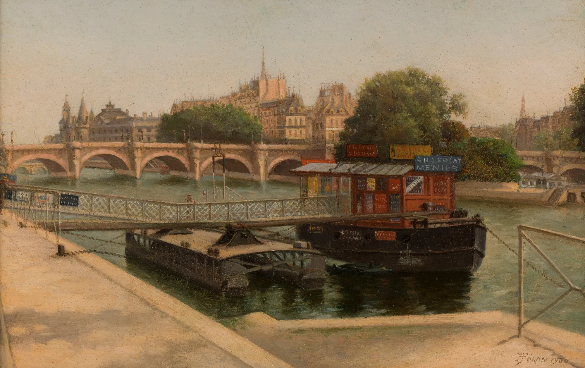Le Pont-Neuf vu du quai du Louvre