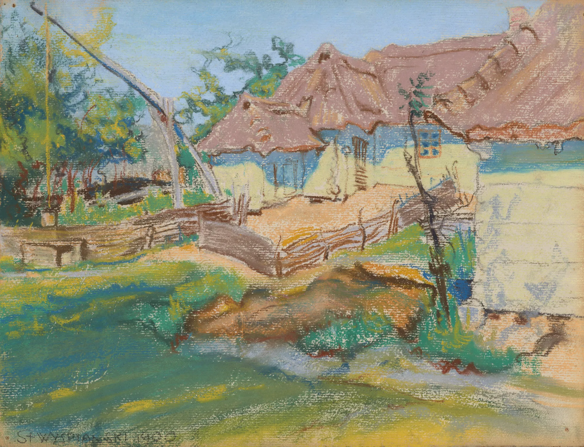 Farmhouses in Konary Village