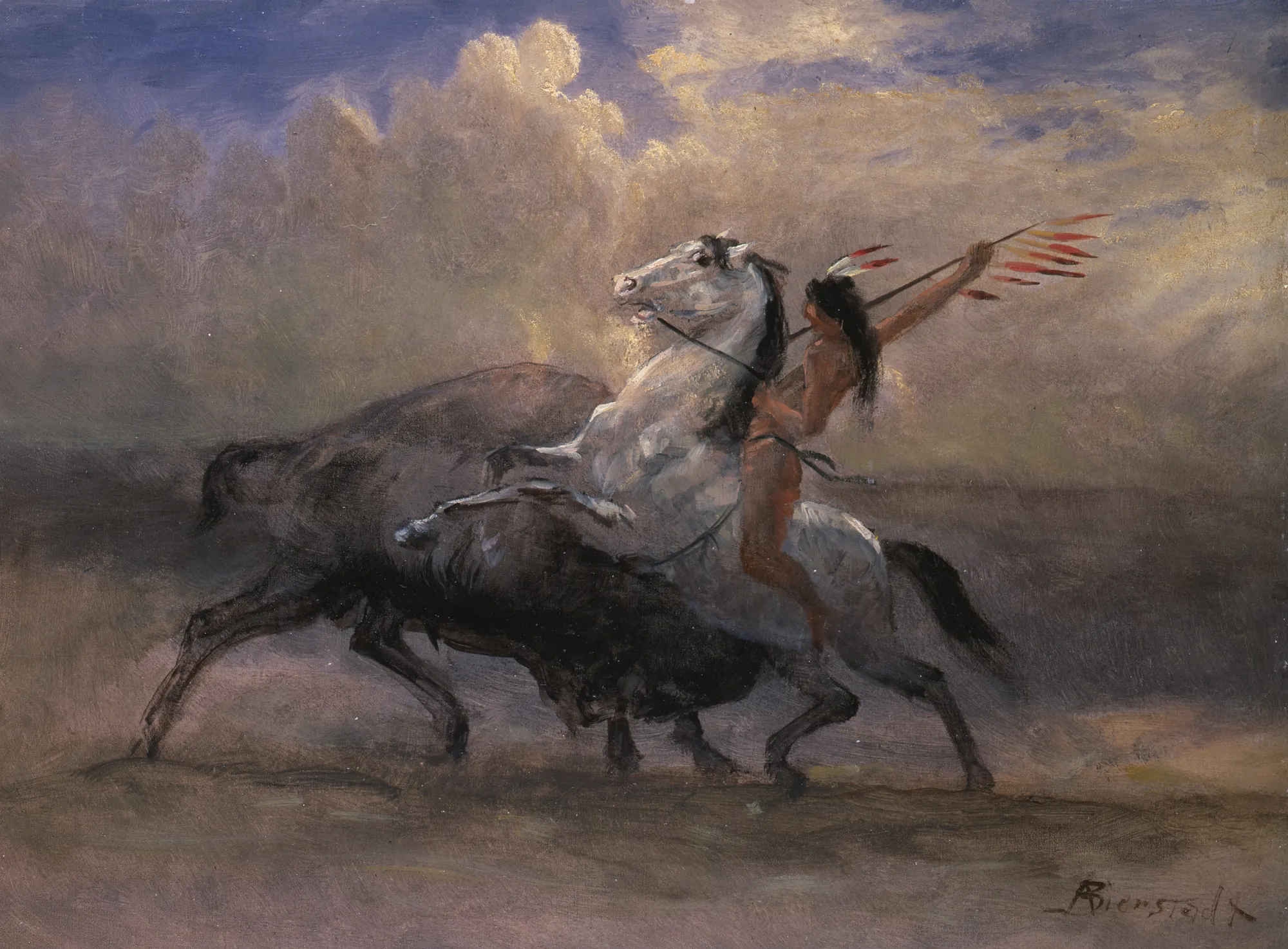 Sketch for The Last of the Buffalo