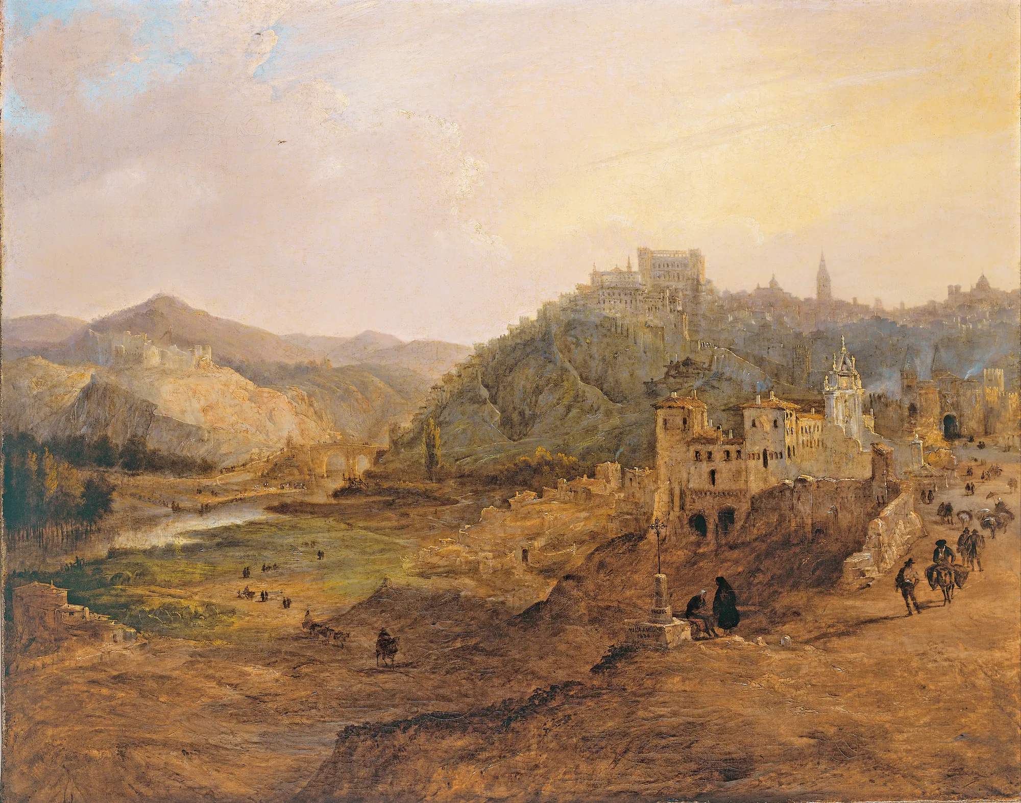 General View of Toledo from the Cross of the Canons