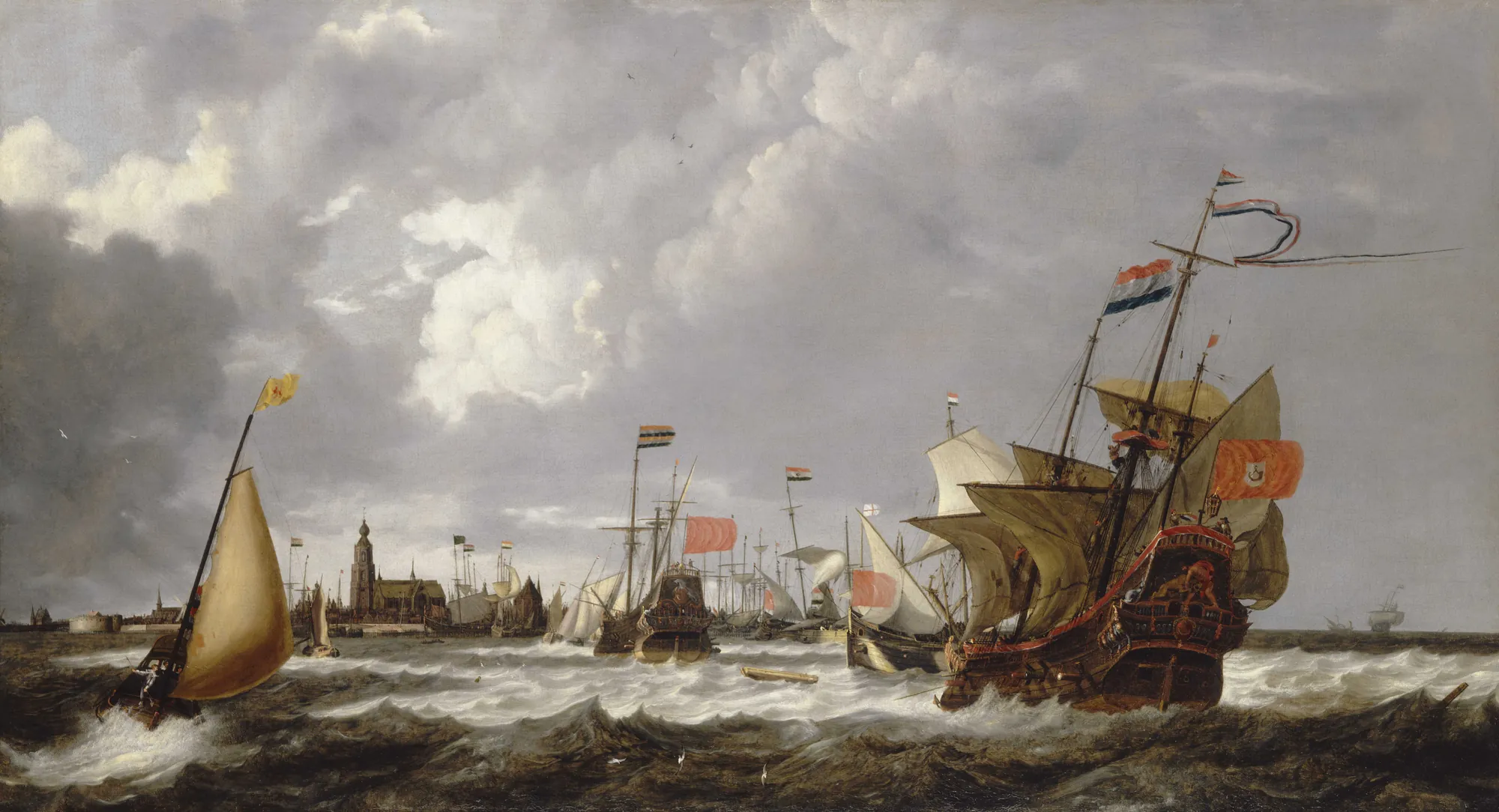 The 'Hercules' and 'Eenhorn' off Hoorn