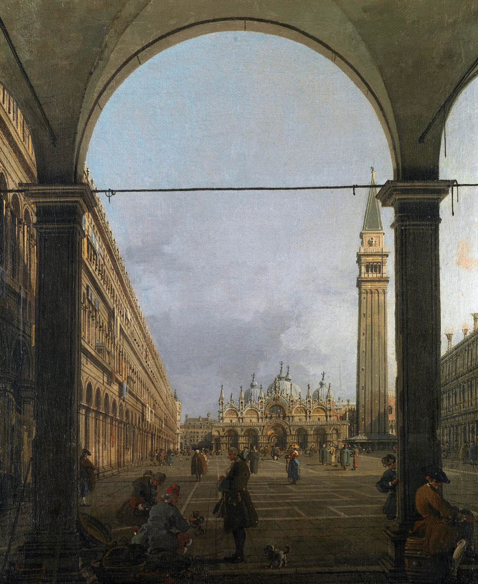 Piazza San Marco Looking East from the North-West Corner