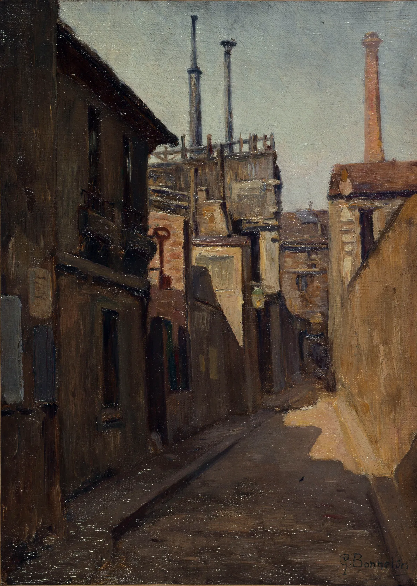 Entrée du Passage Moret, Rue des Cordelières