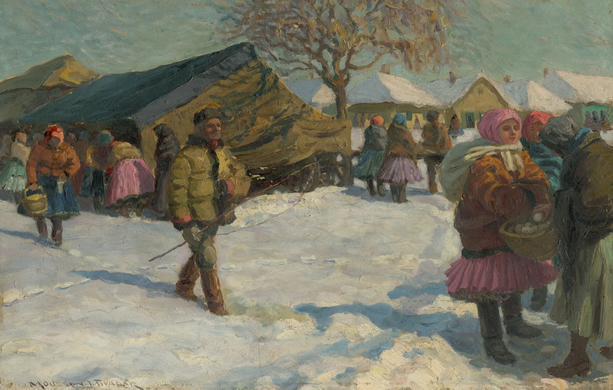 Winter in the Village