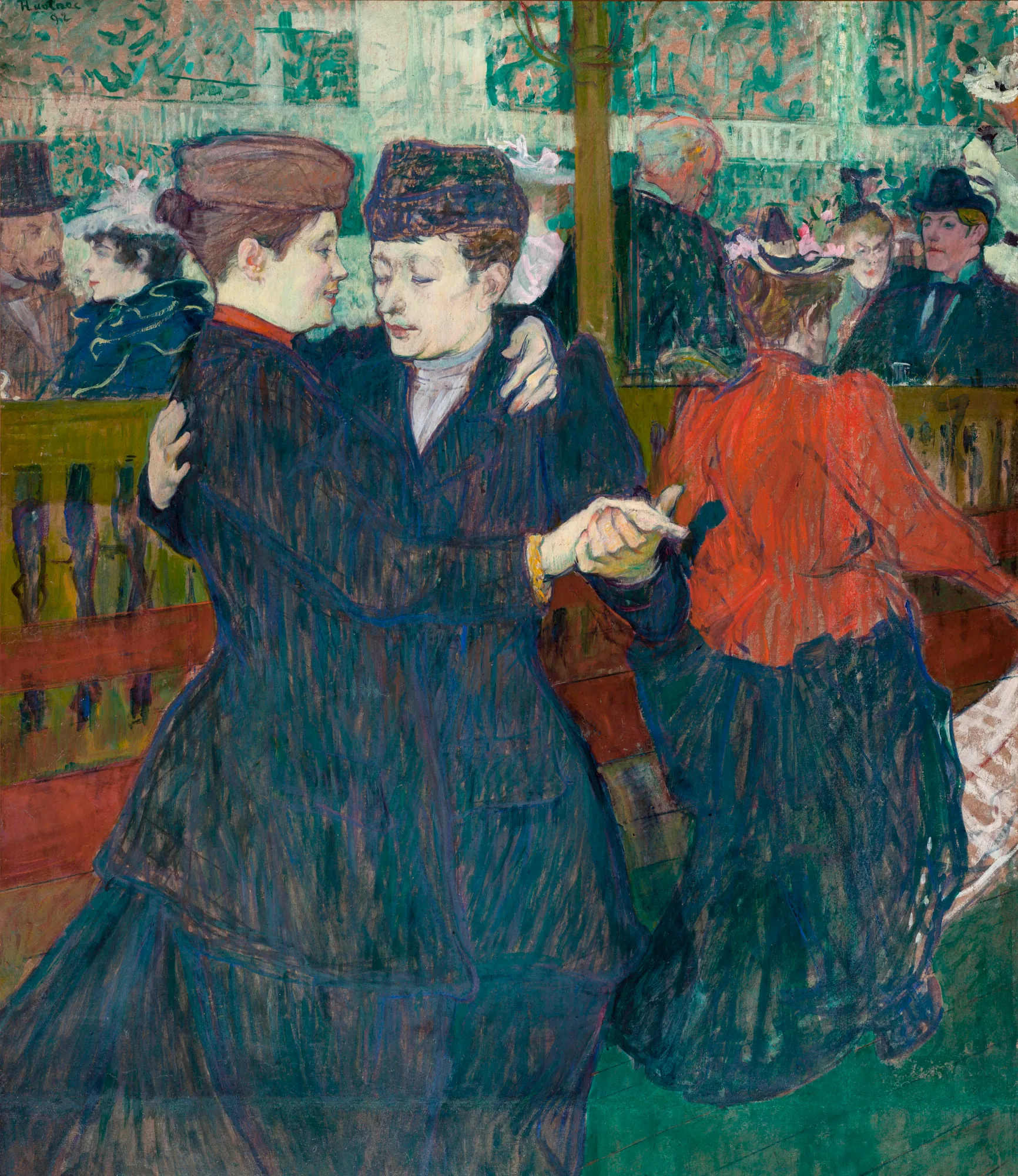 At the Moulin Rouge: Two Women Waltzing
