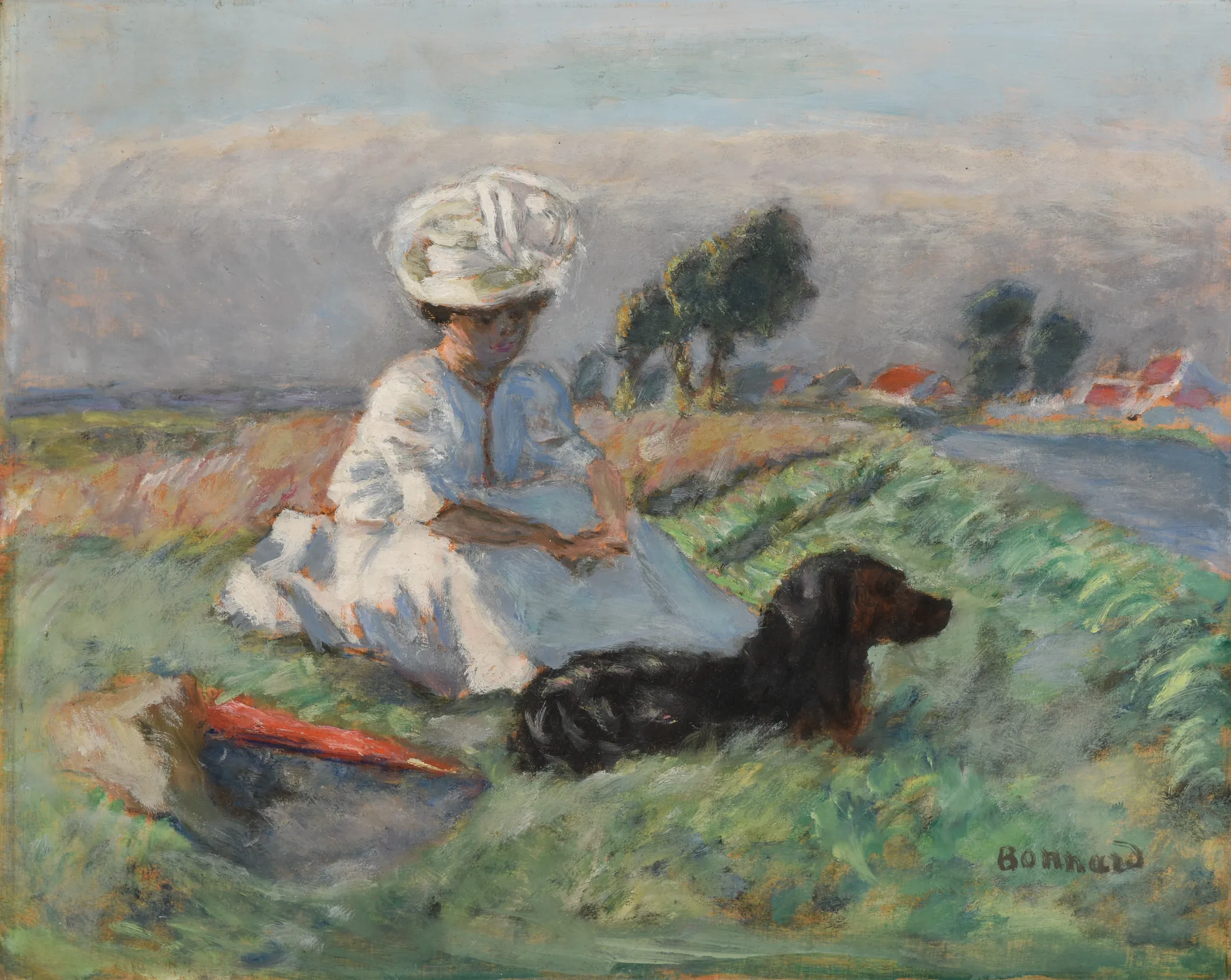 Woman with a Dog (La Femme au chien)
