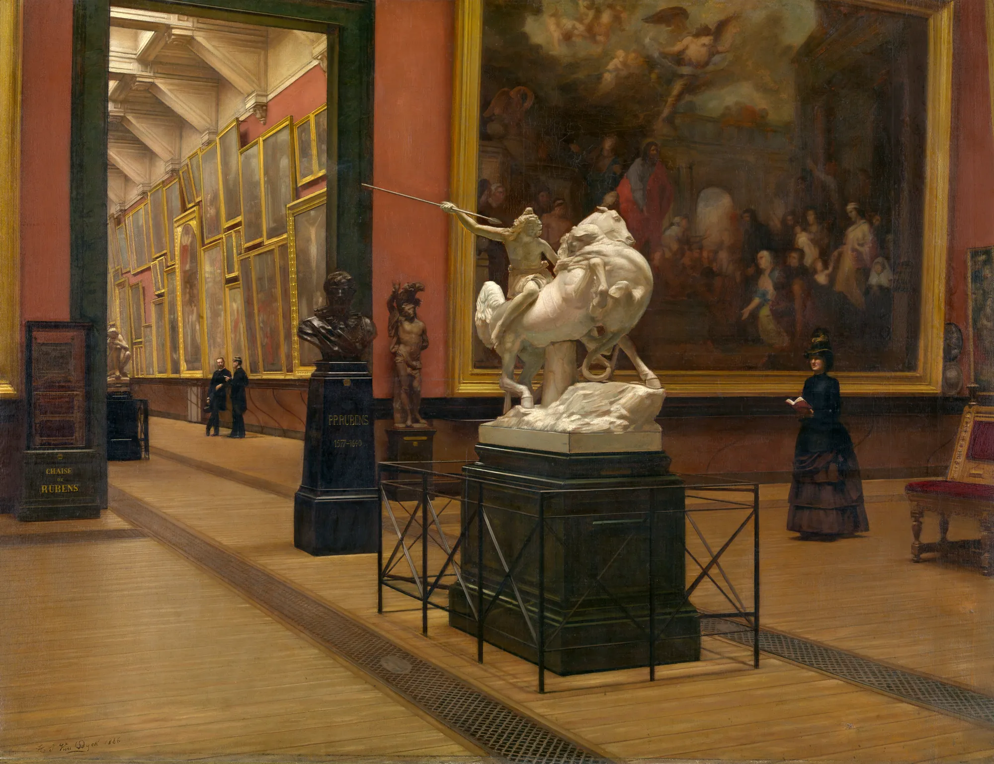 Interior of the Museum of the Academy