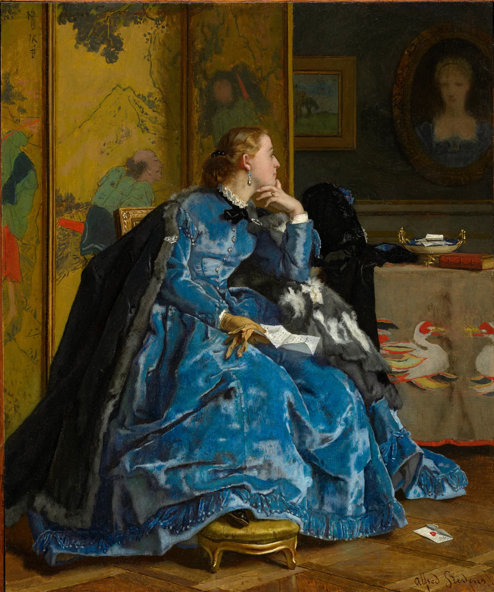 A Duchess (The Blue Dress)