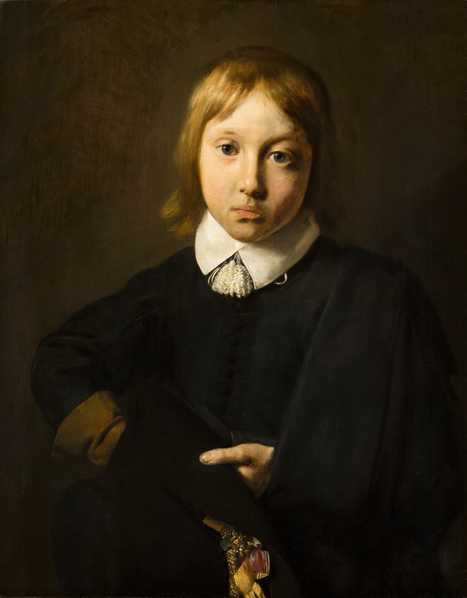 Portrait of a Six-Year-Old Boy