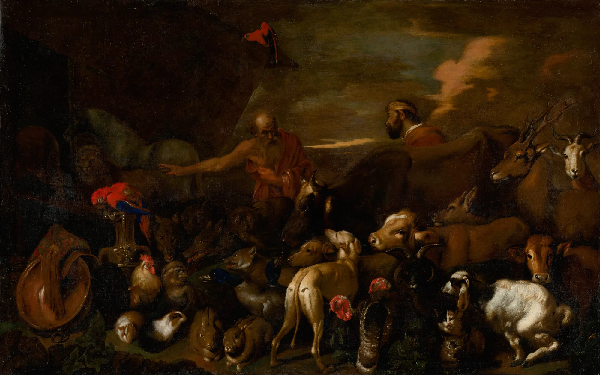 Noah Releasing the Animals from the Ark