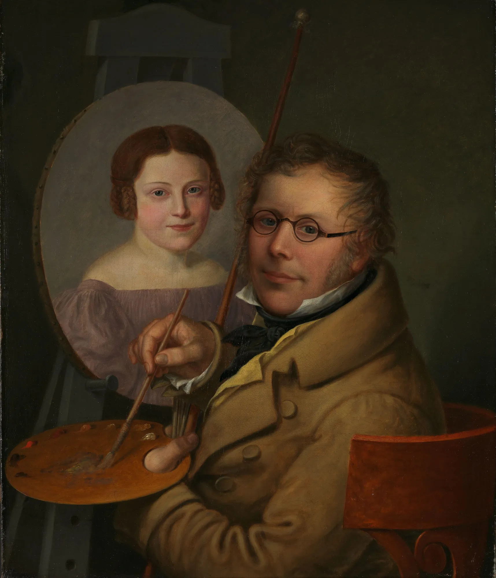Portrait of Sophie and Jacob Munch