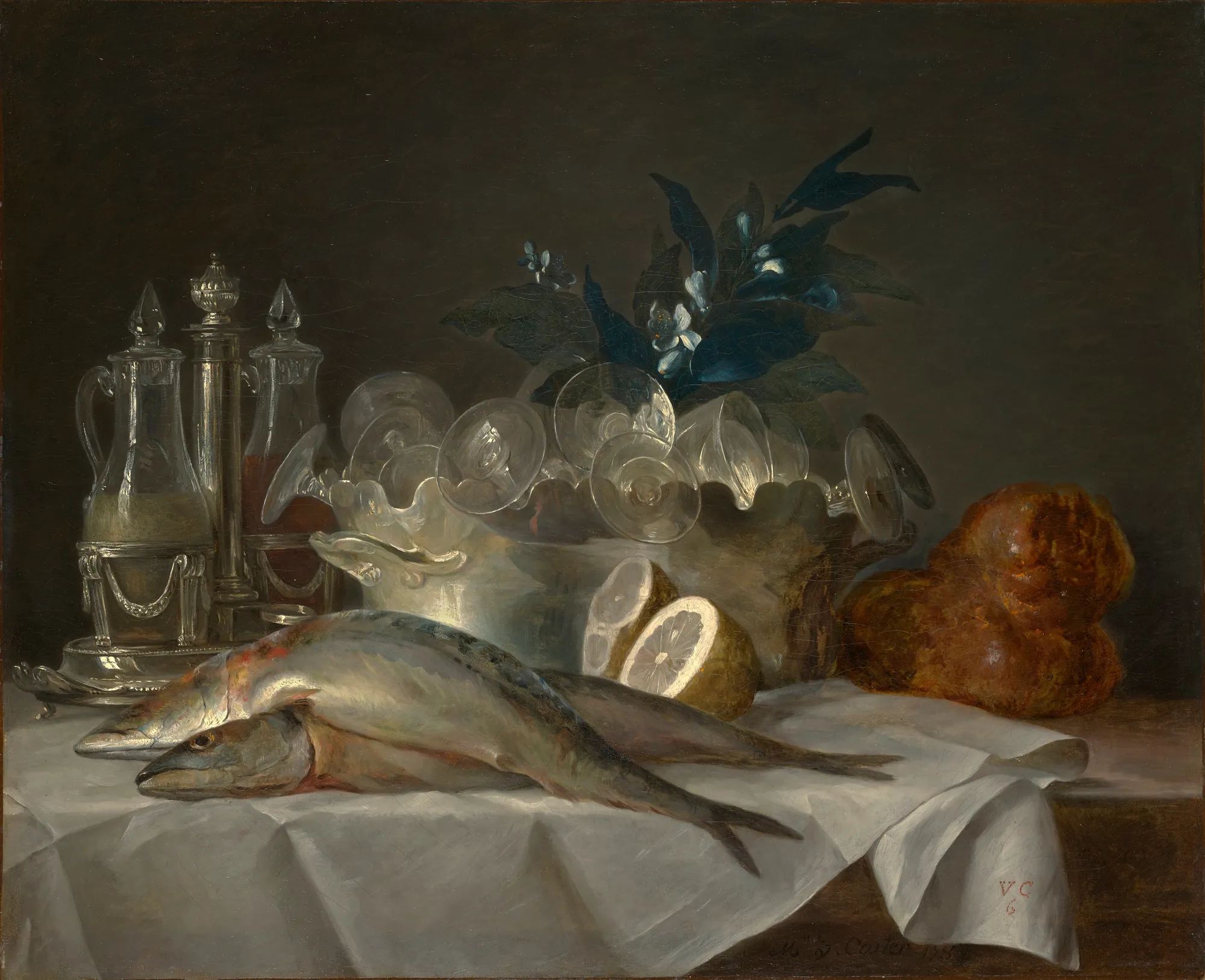 Still Life with Mackerel