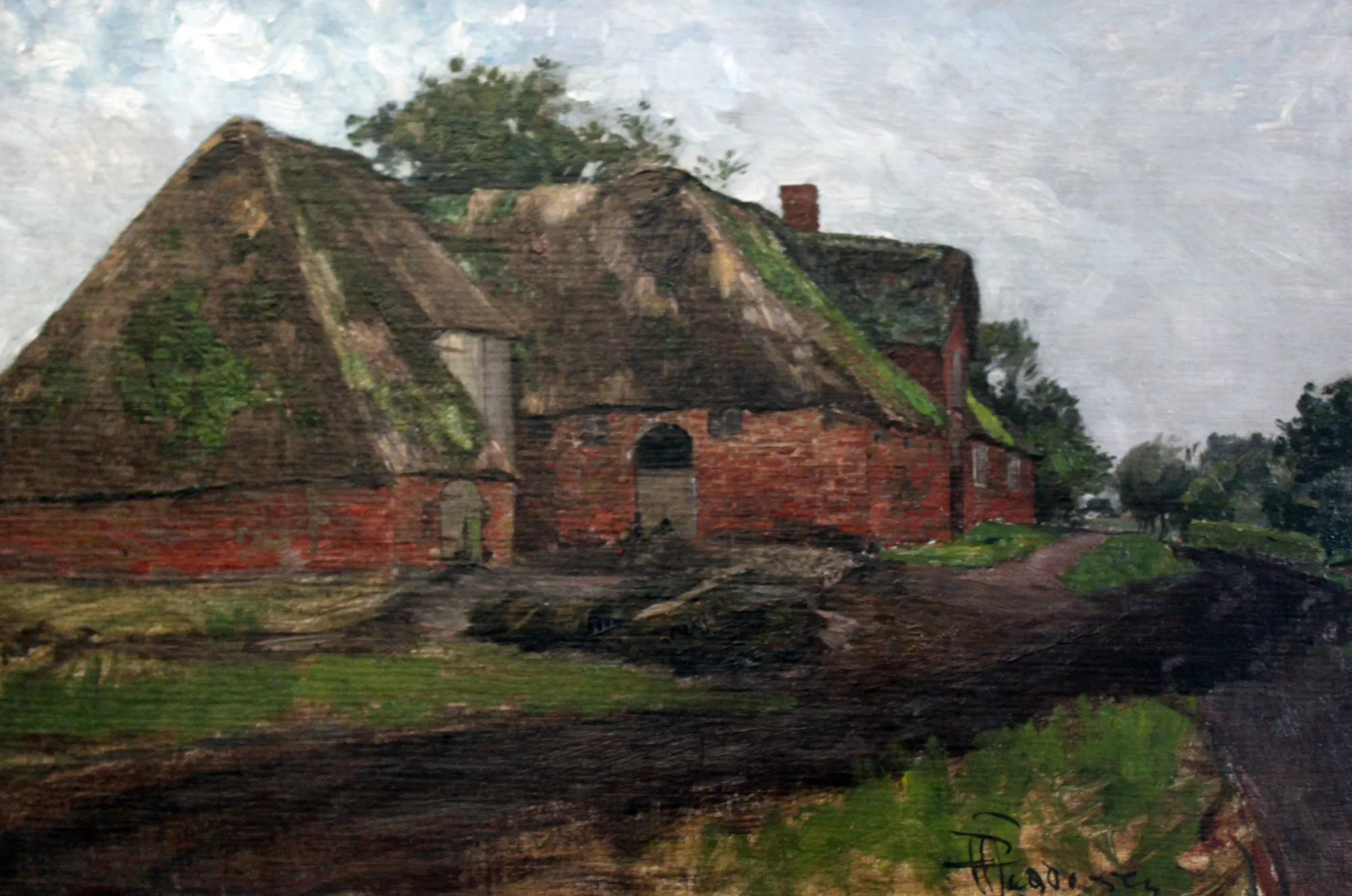 Old House with Dunghill