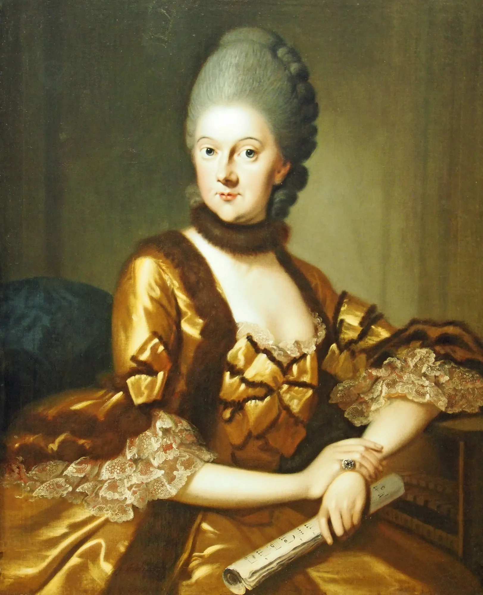 Portrait of Anna Amalia, Duchess of Saxe-Weimar