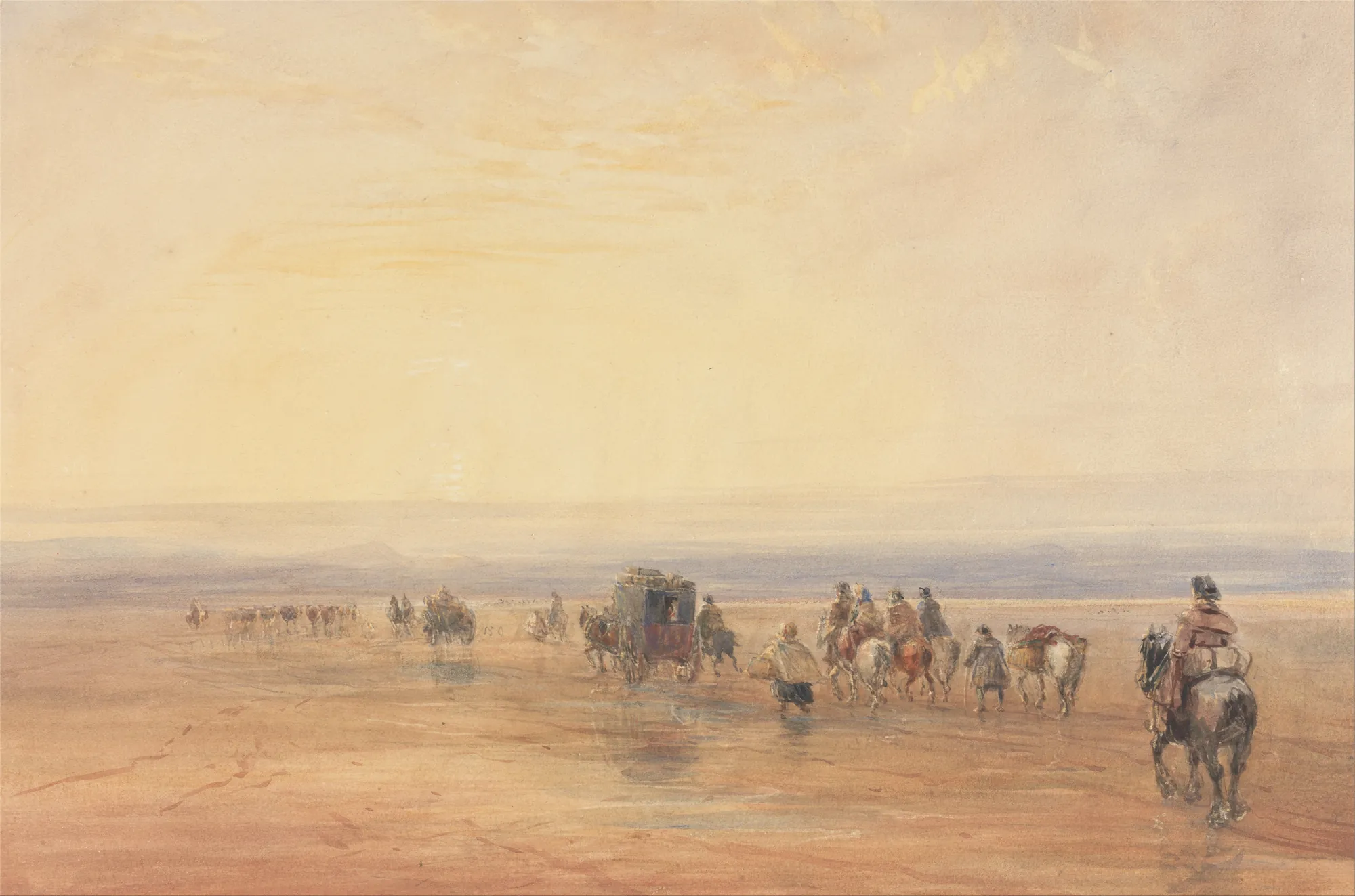 Crossing Lancaster Sands