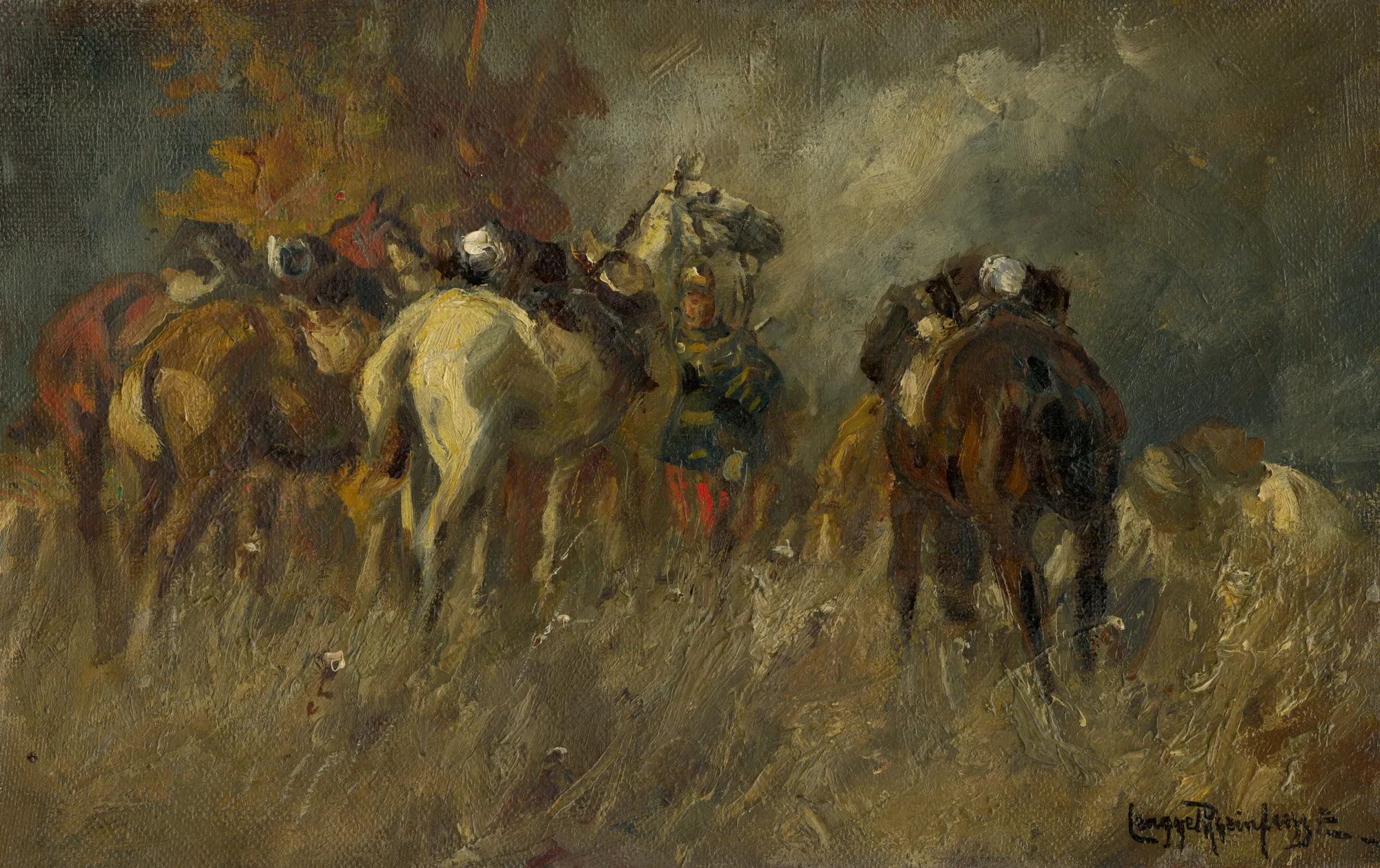 Resting Horses (Odpočívajúce kone)