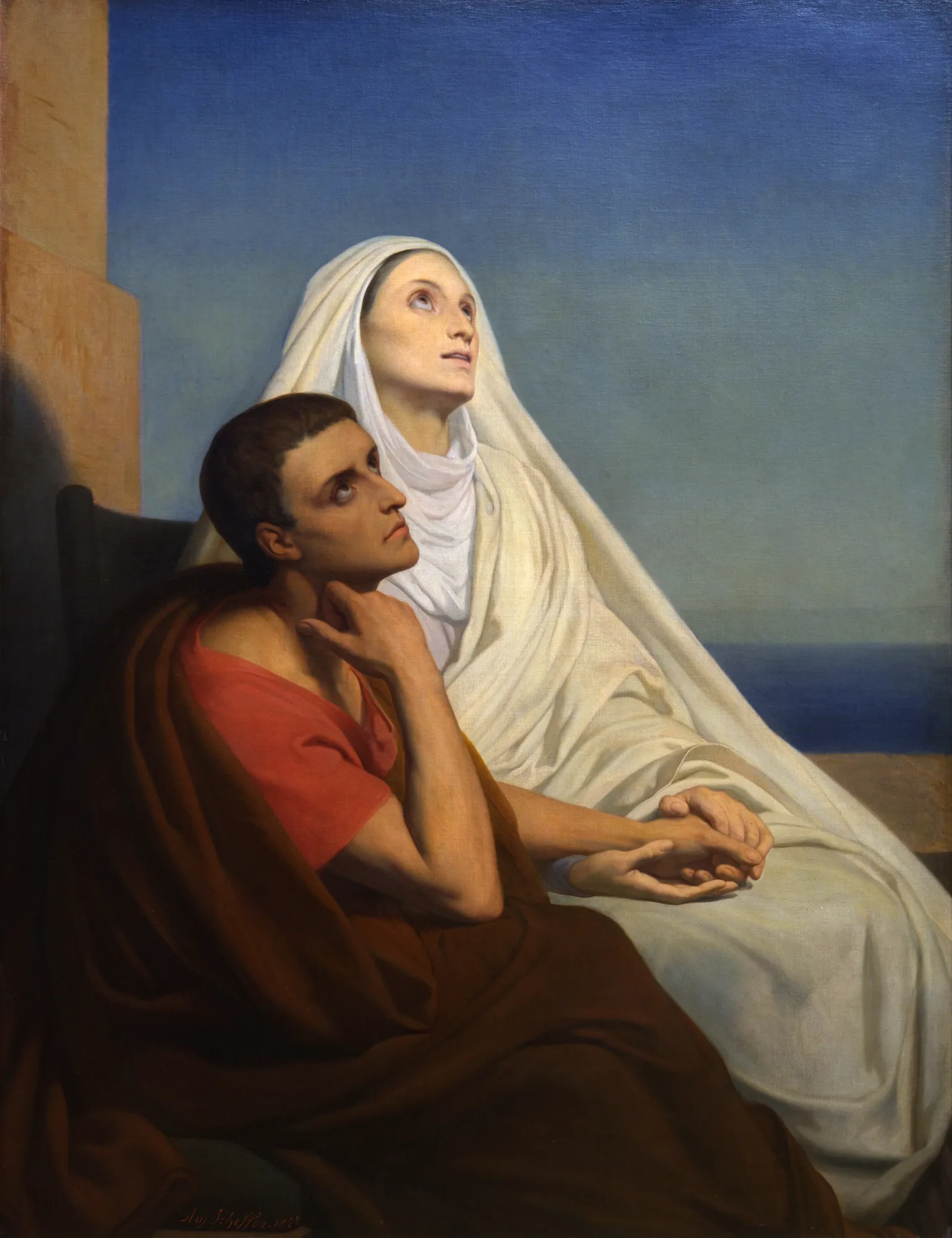 Saint Augustin et sa mère sainte Monique
