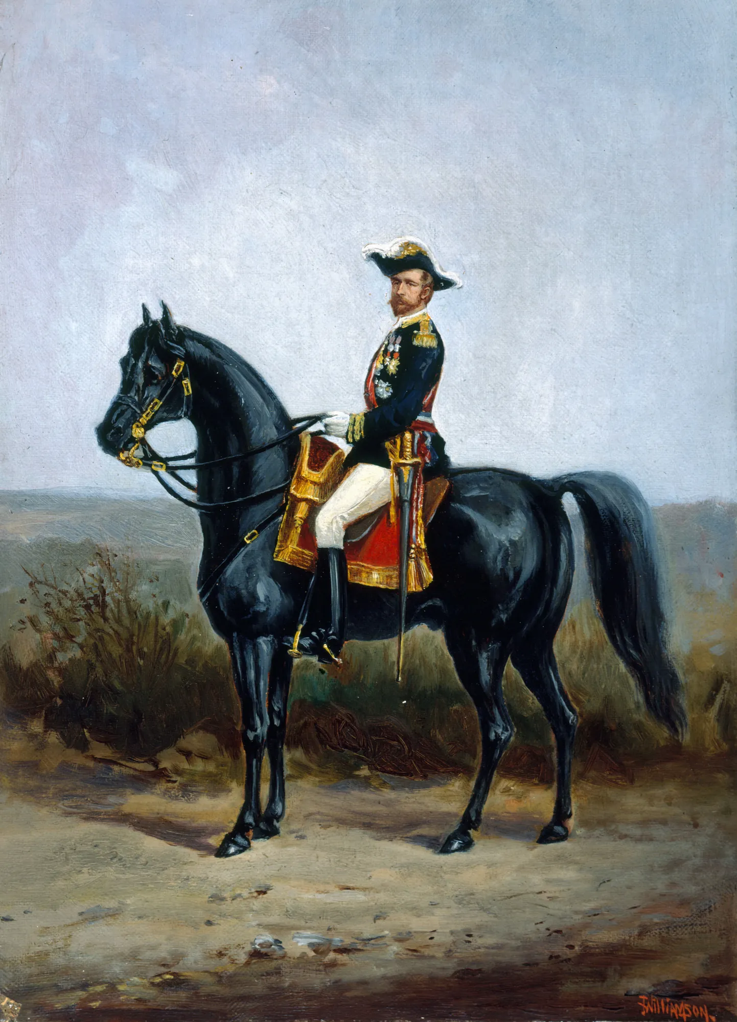 Portrait Équestre du Général Boulanger
