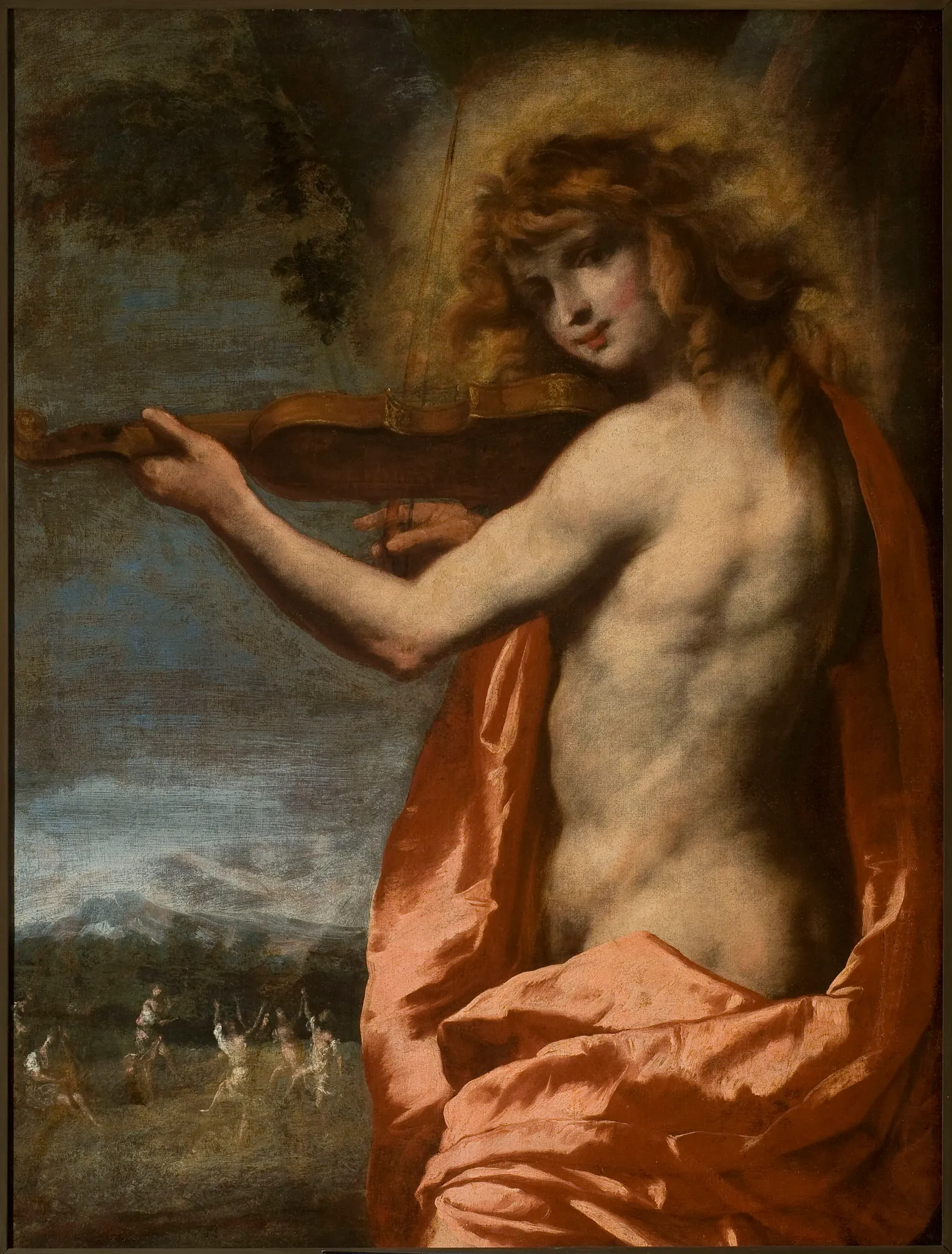 Apollo Playing the Violin