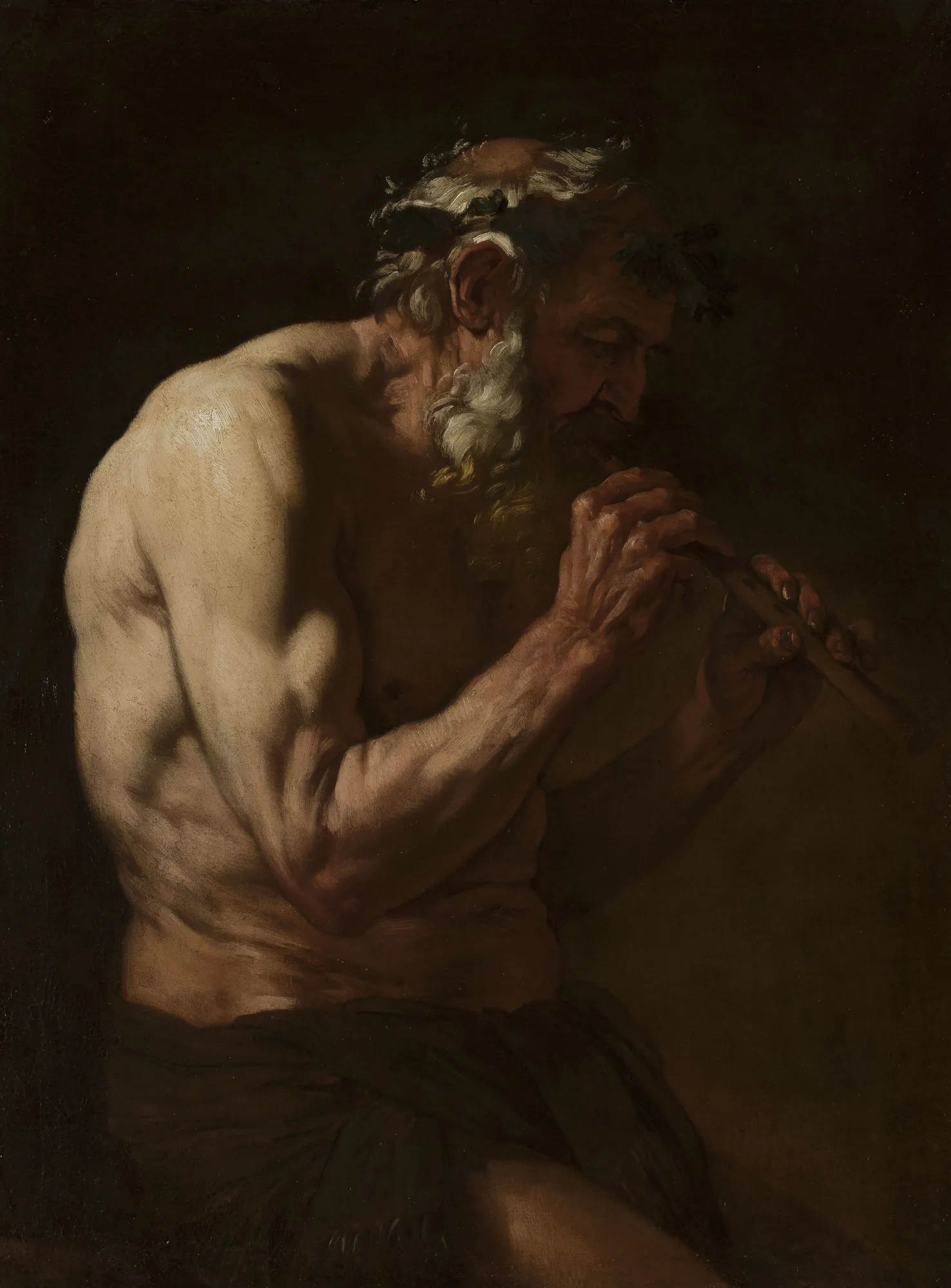 Faun Playing the Flute