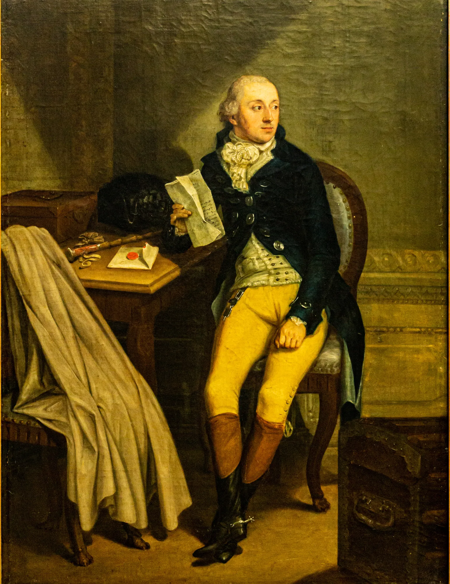 Portrait of Landrat Karl von Zinnow