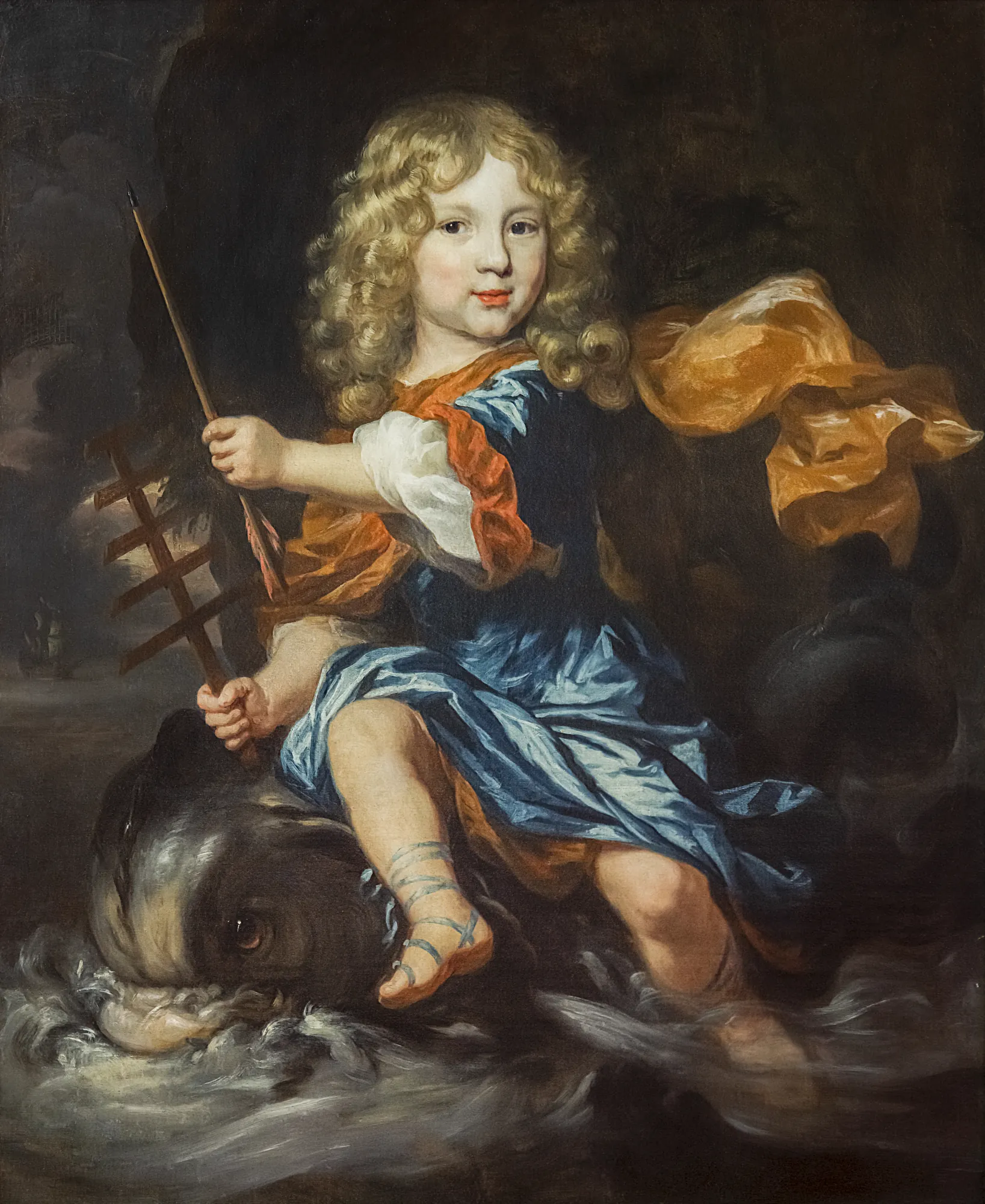 Child and Triton