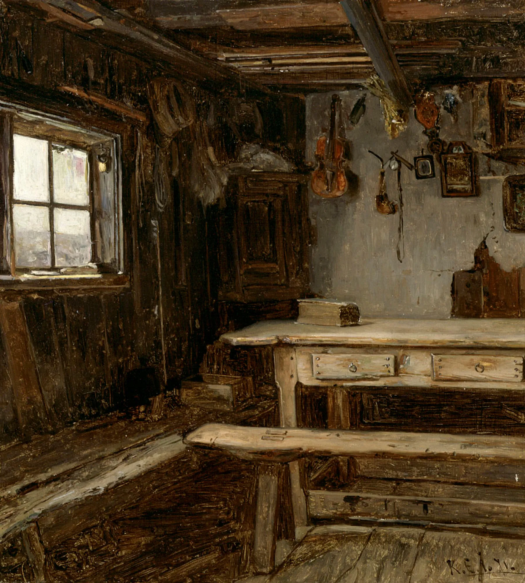 Cottage Interior from Åland