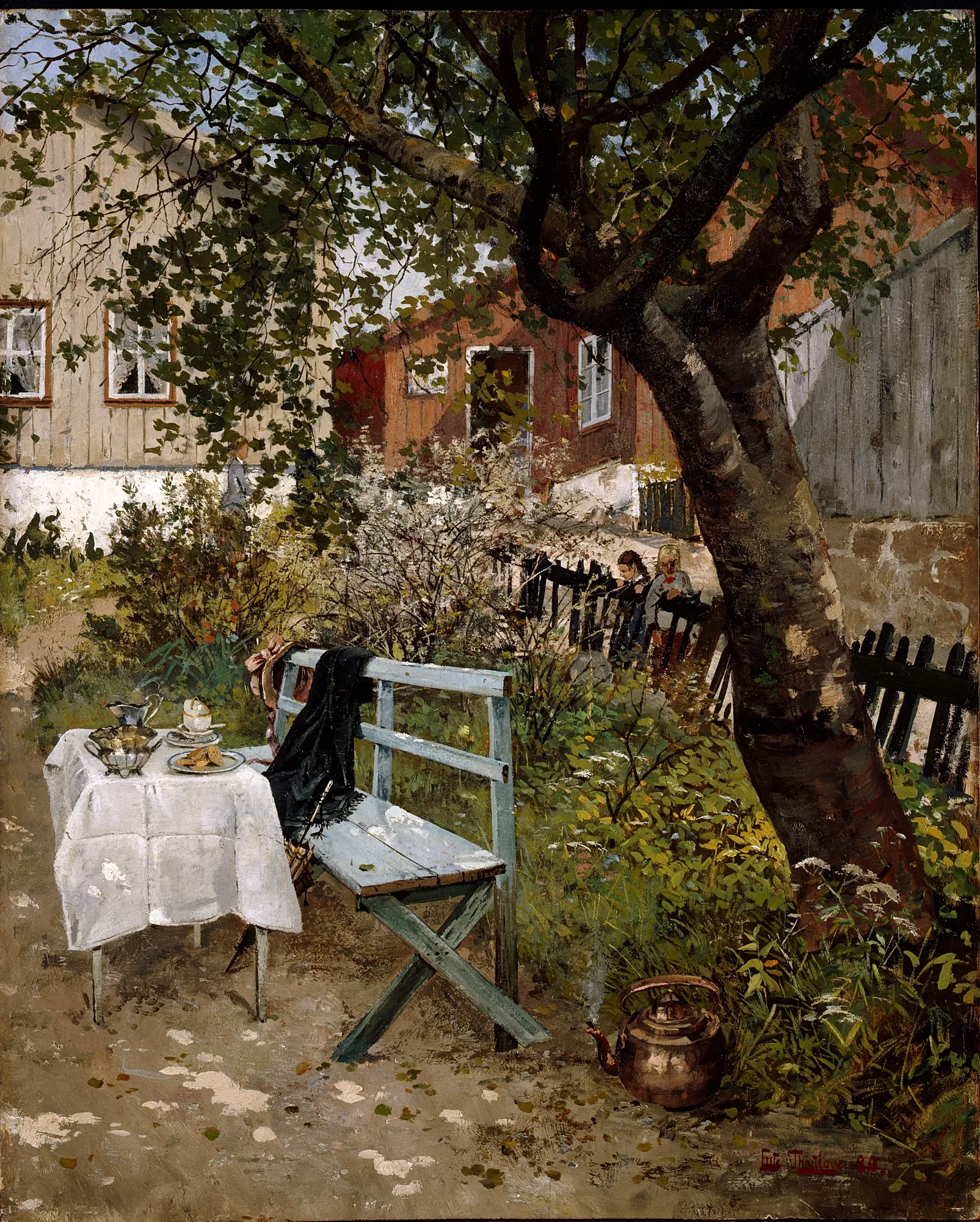Summer Day in the Garden (Sommerdag i hagen)