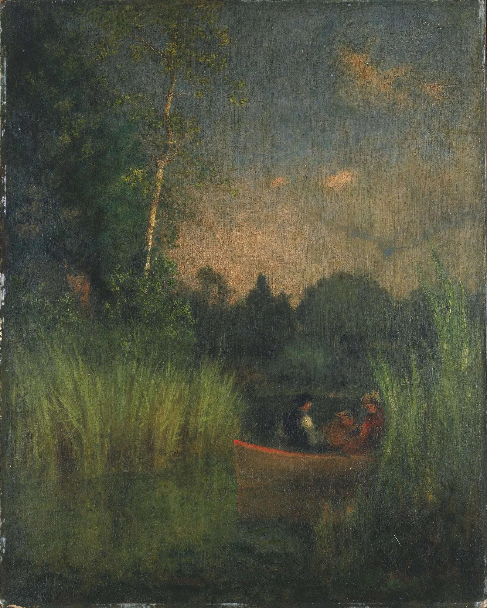 Dusk in the Rushes (Alexandria Bay)