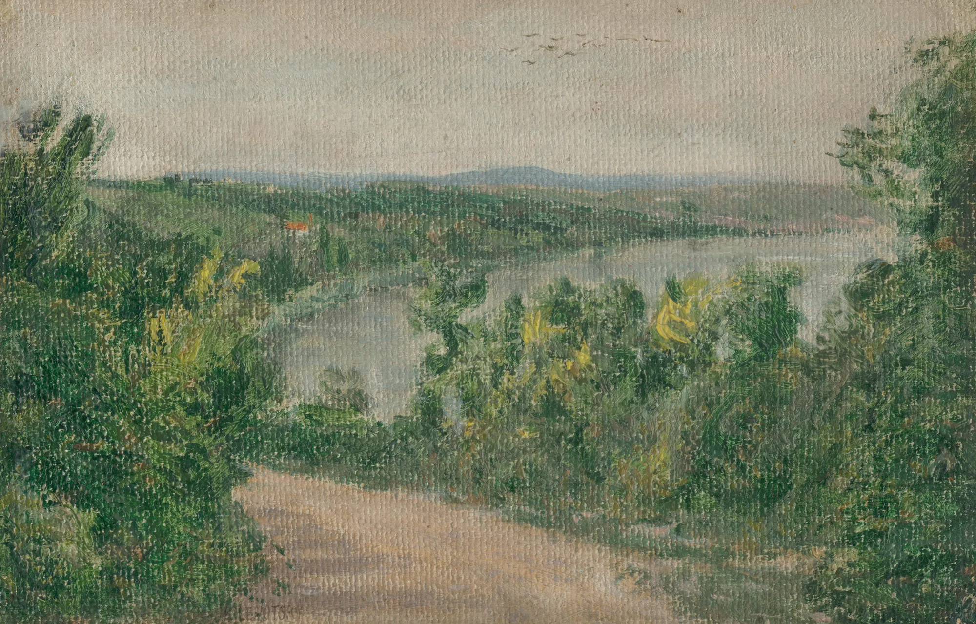 Landscape from the Basin of the Danube
