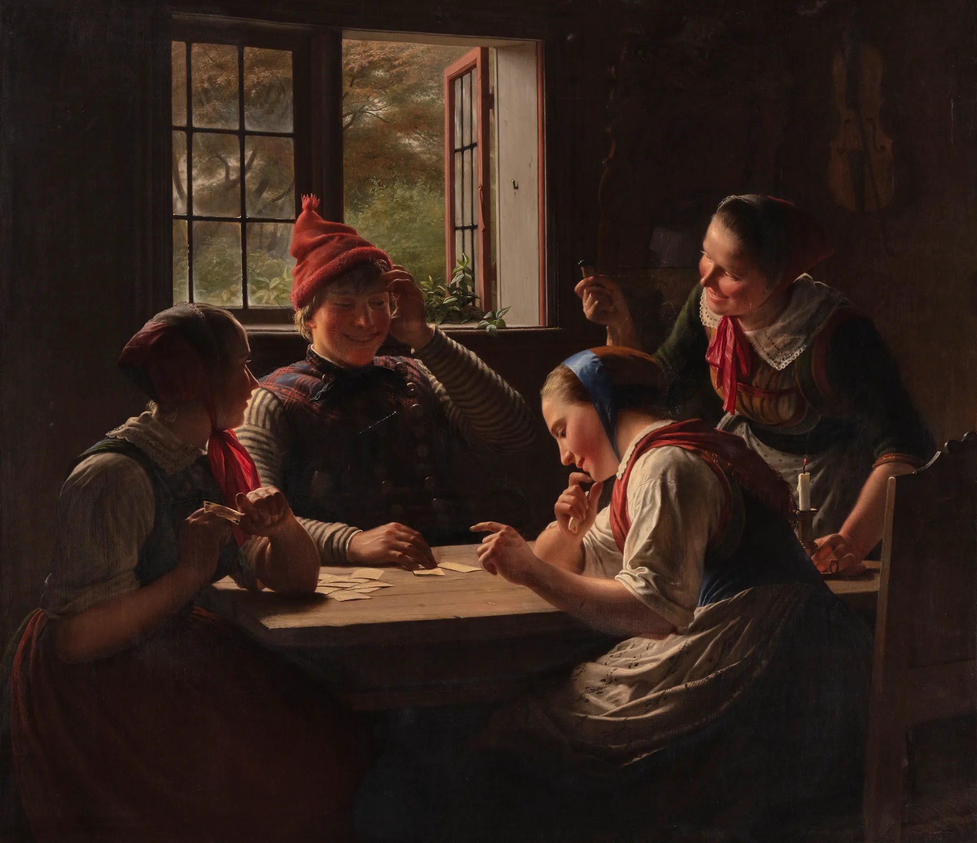Sorteperspillerne (The Old Maid Players)