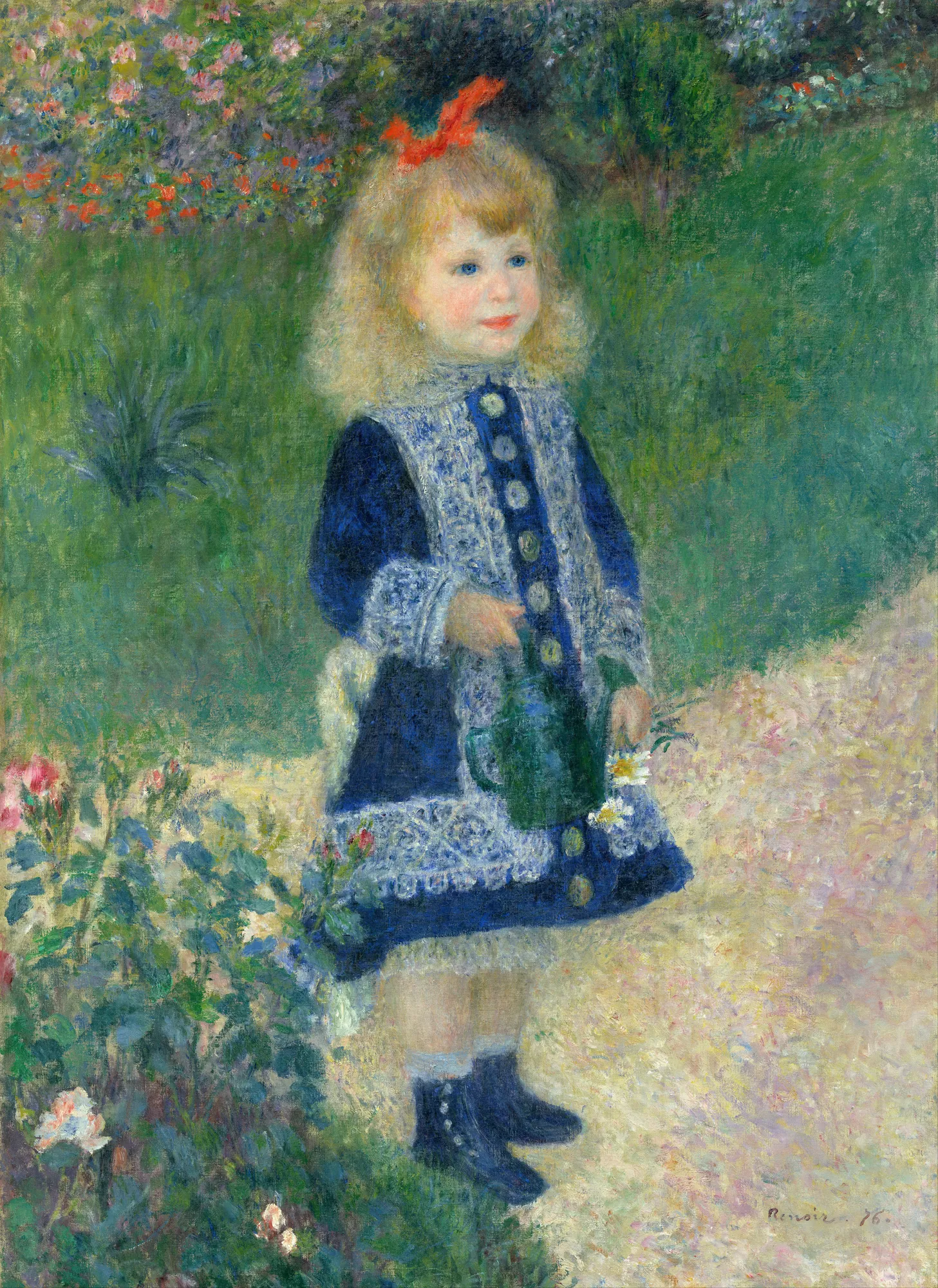 A Girl with a Watering Can
