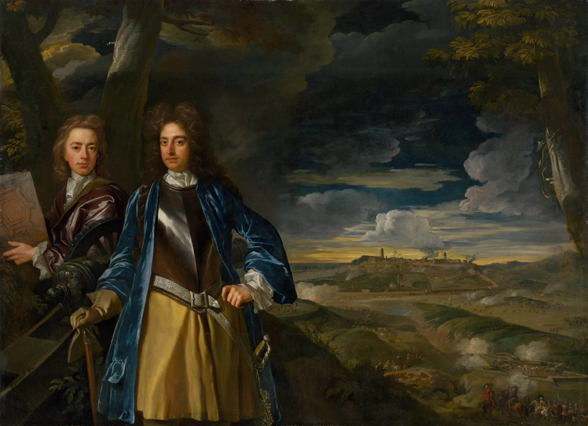 General Michael and John Richardson in the Battle of Belgrade