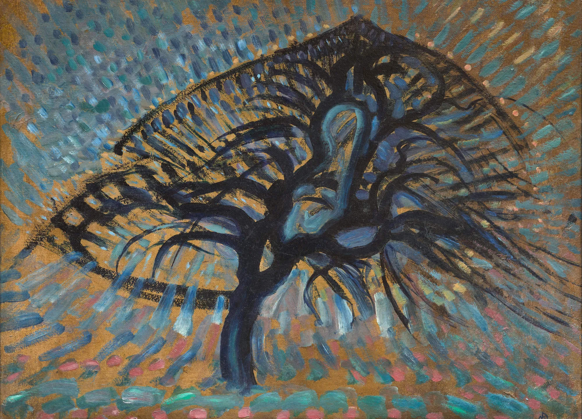 Apple Tree, Pointillist Version