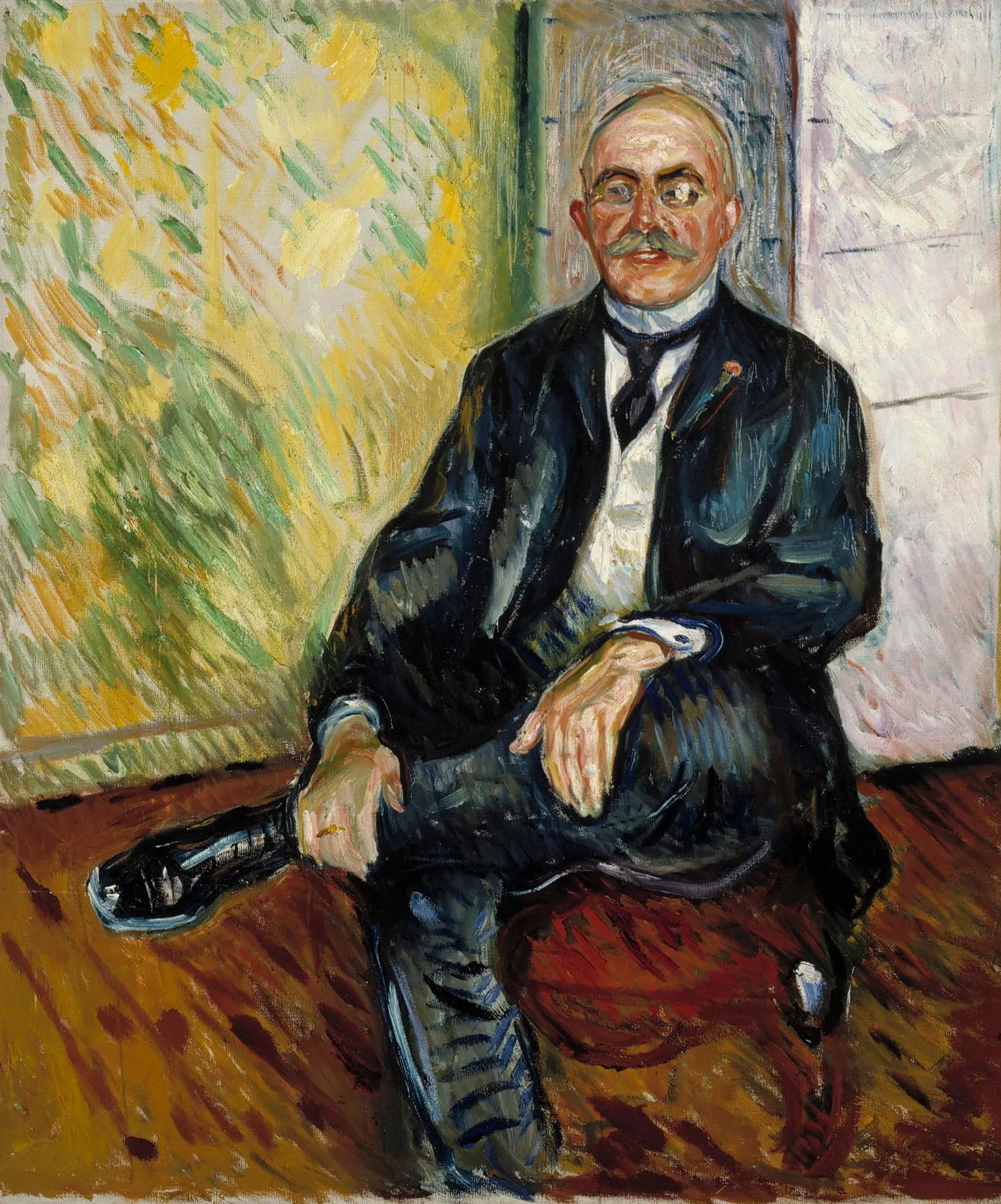 Portrait of Gustaf Schiefler