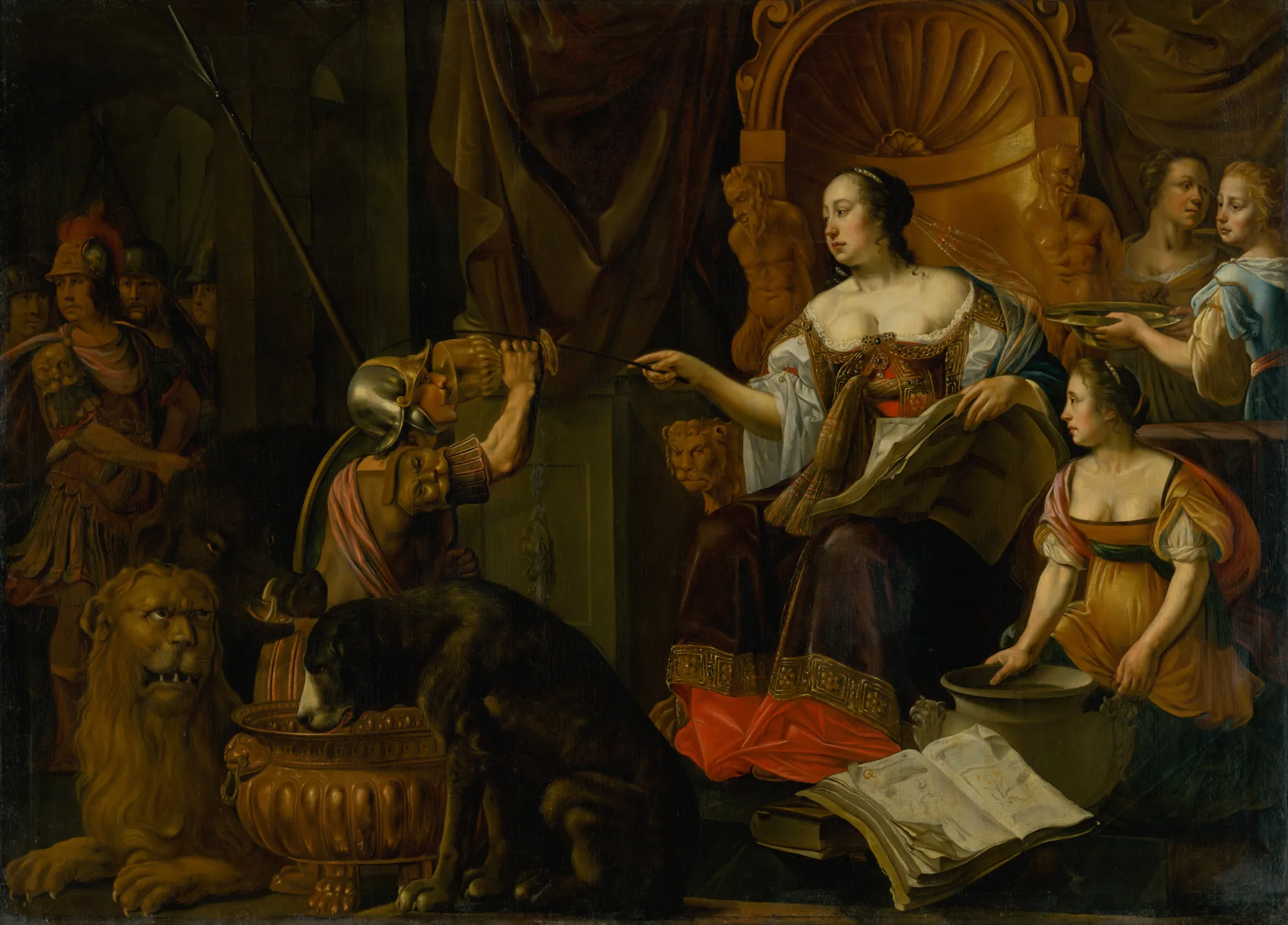 Circe and the Companions of Odysseus